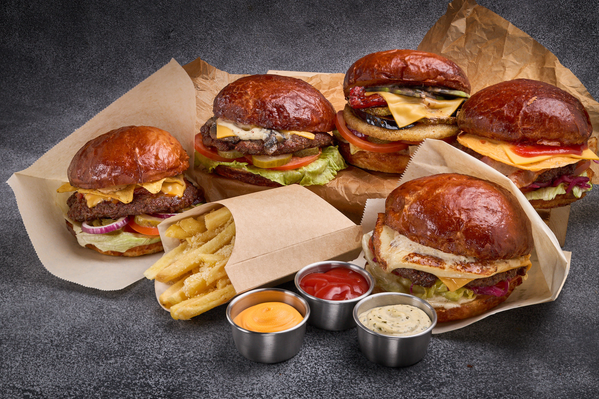 Фотосъемка блюд для служб доставки еды