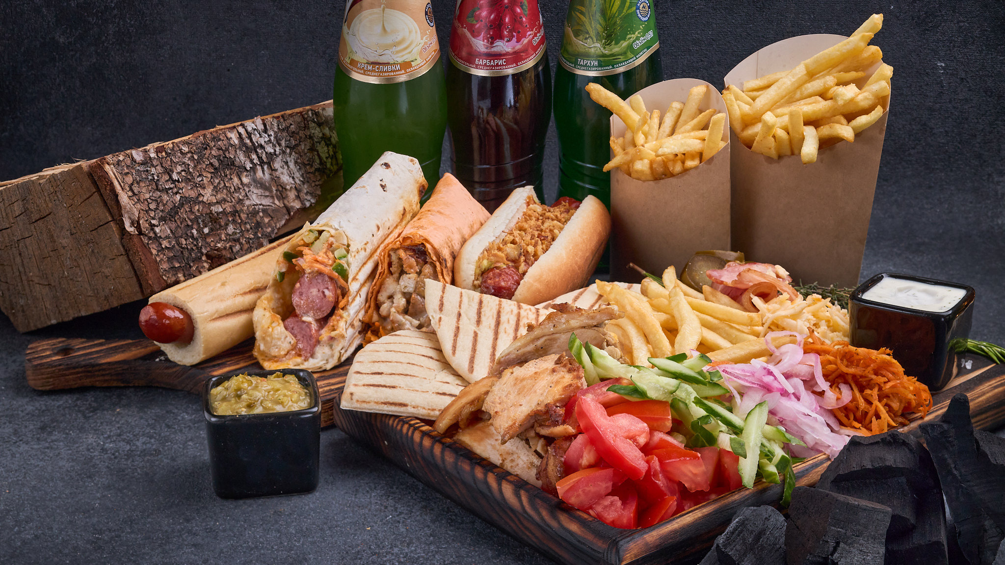 Фотографии для меню