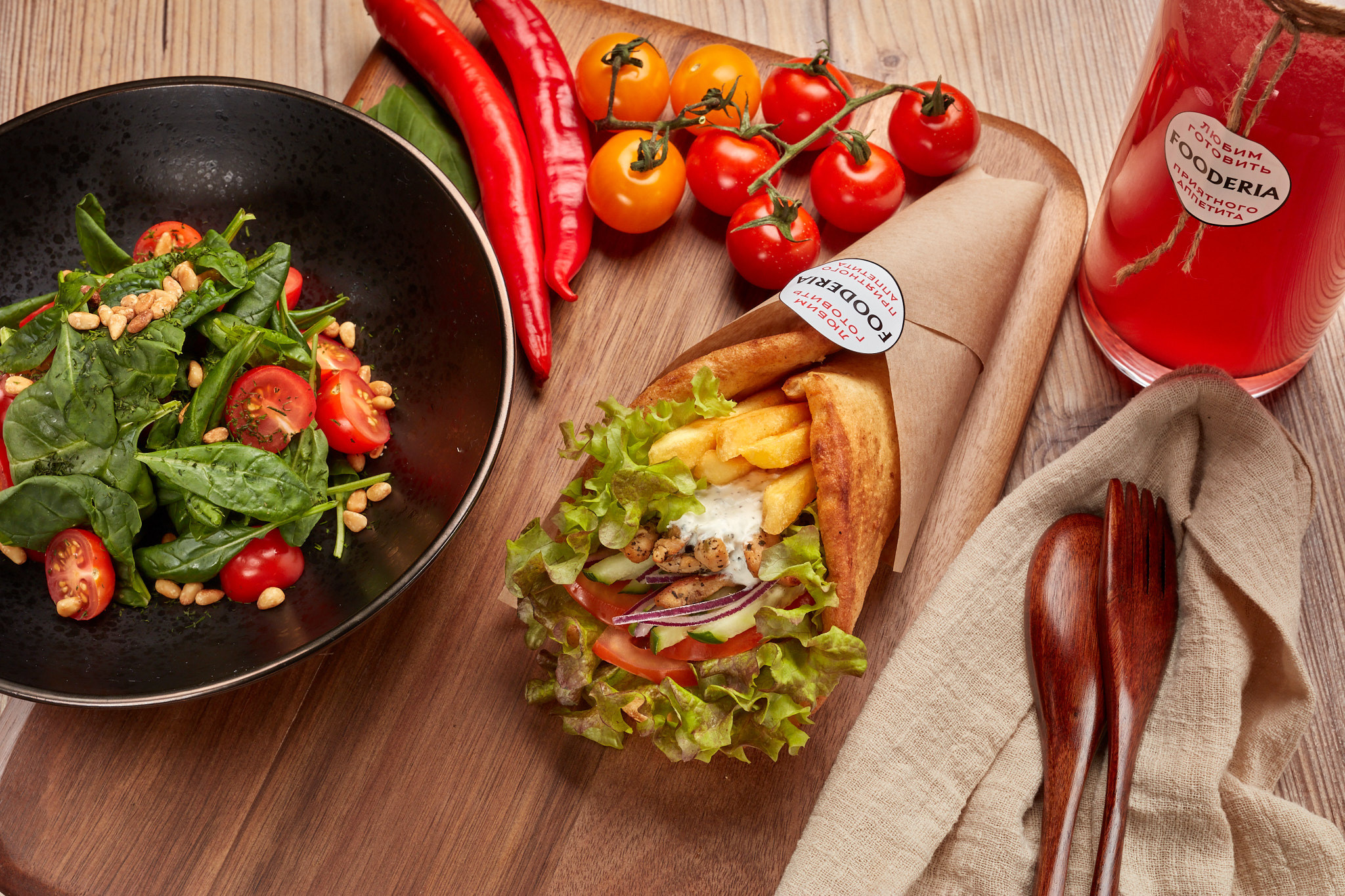 Фуд-фотограф. Фотосъемка еды и напитков для меню и служб доставки. Предметная фотосъемка в Санкт-Петербурге