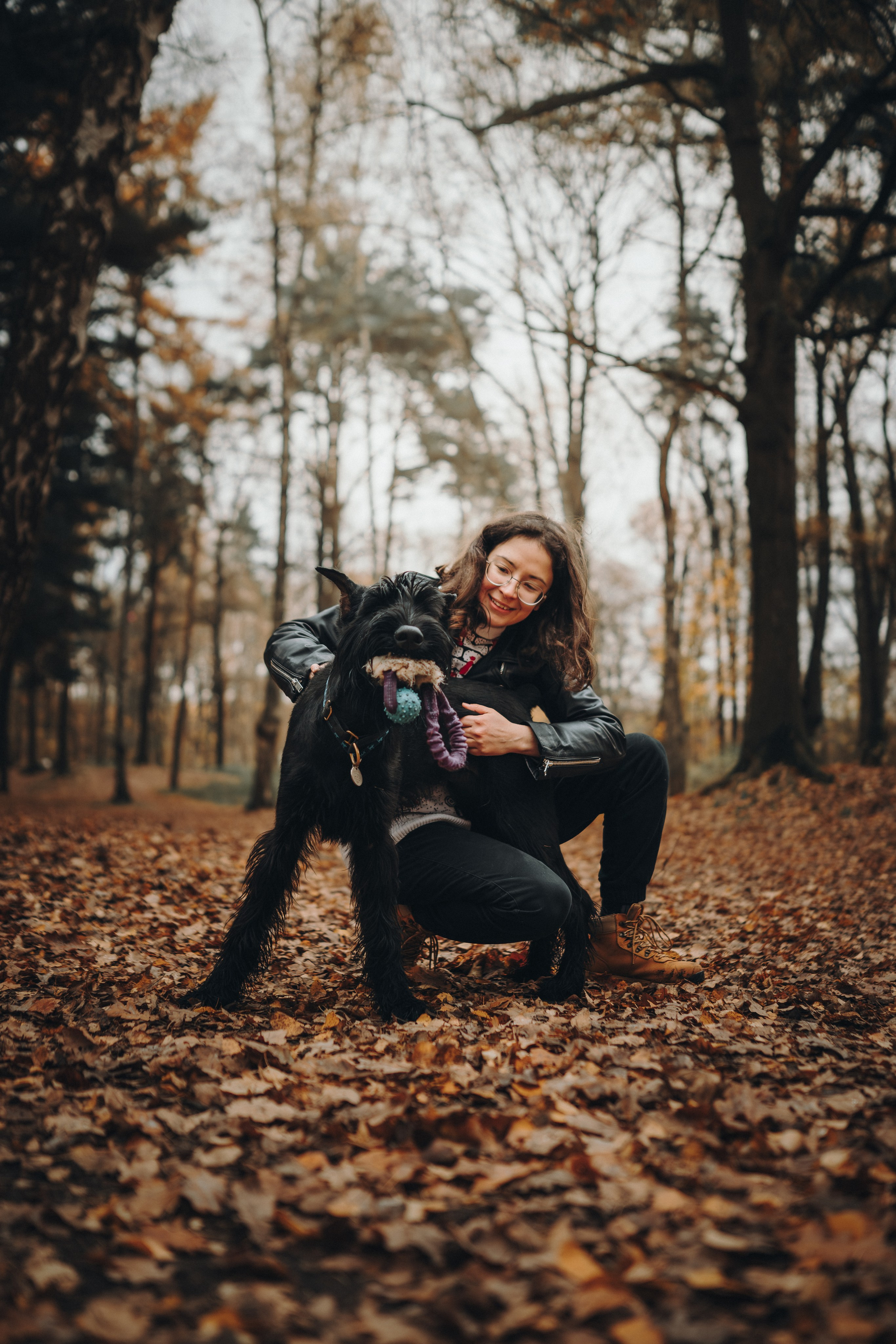 Даша и Умбра. Семейный фотограф анималист Ананьева Мария — Москва