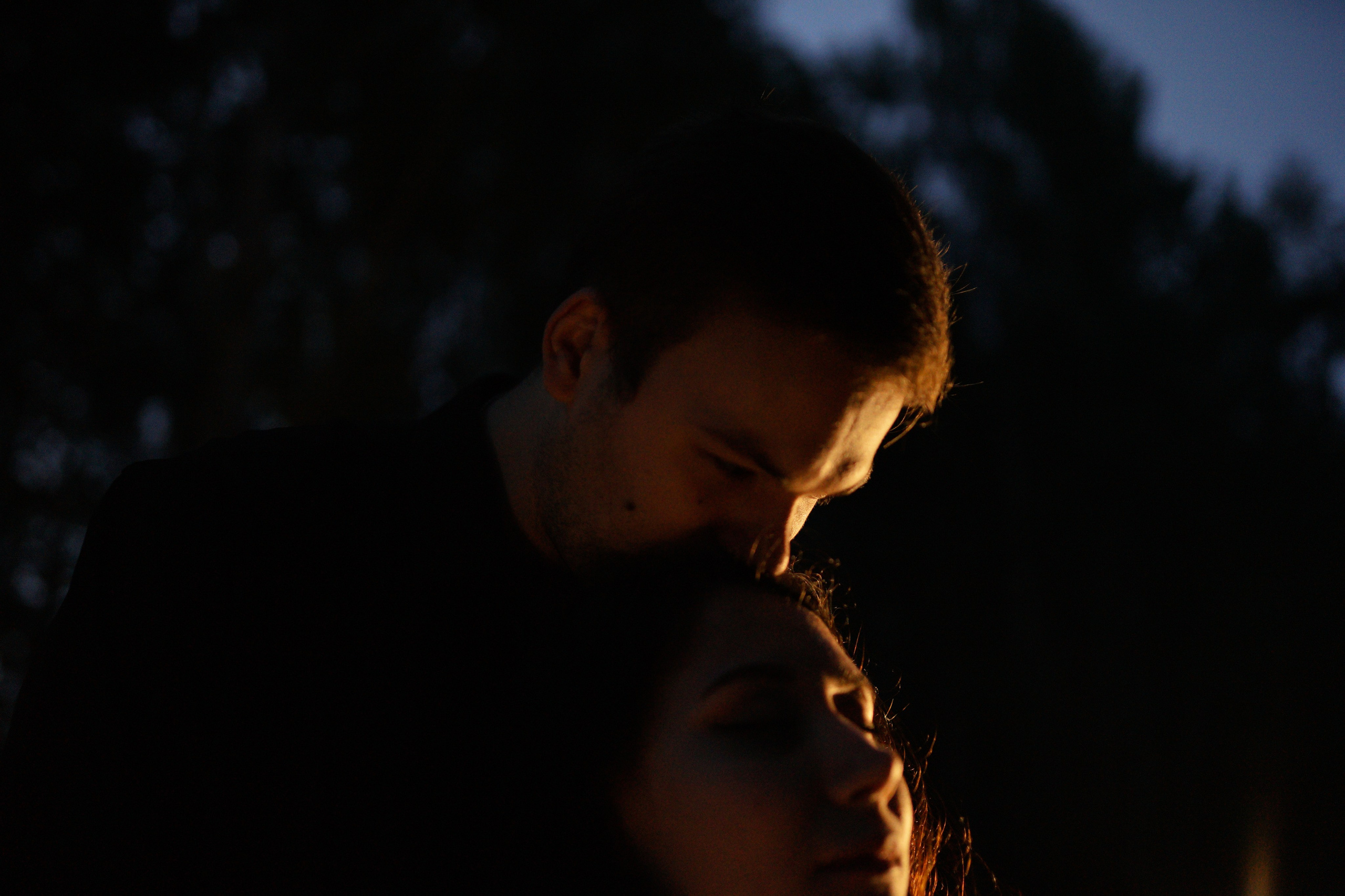 Поздний закат