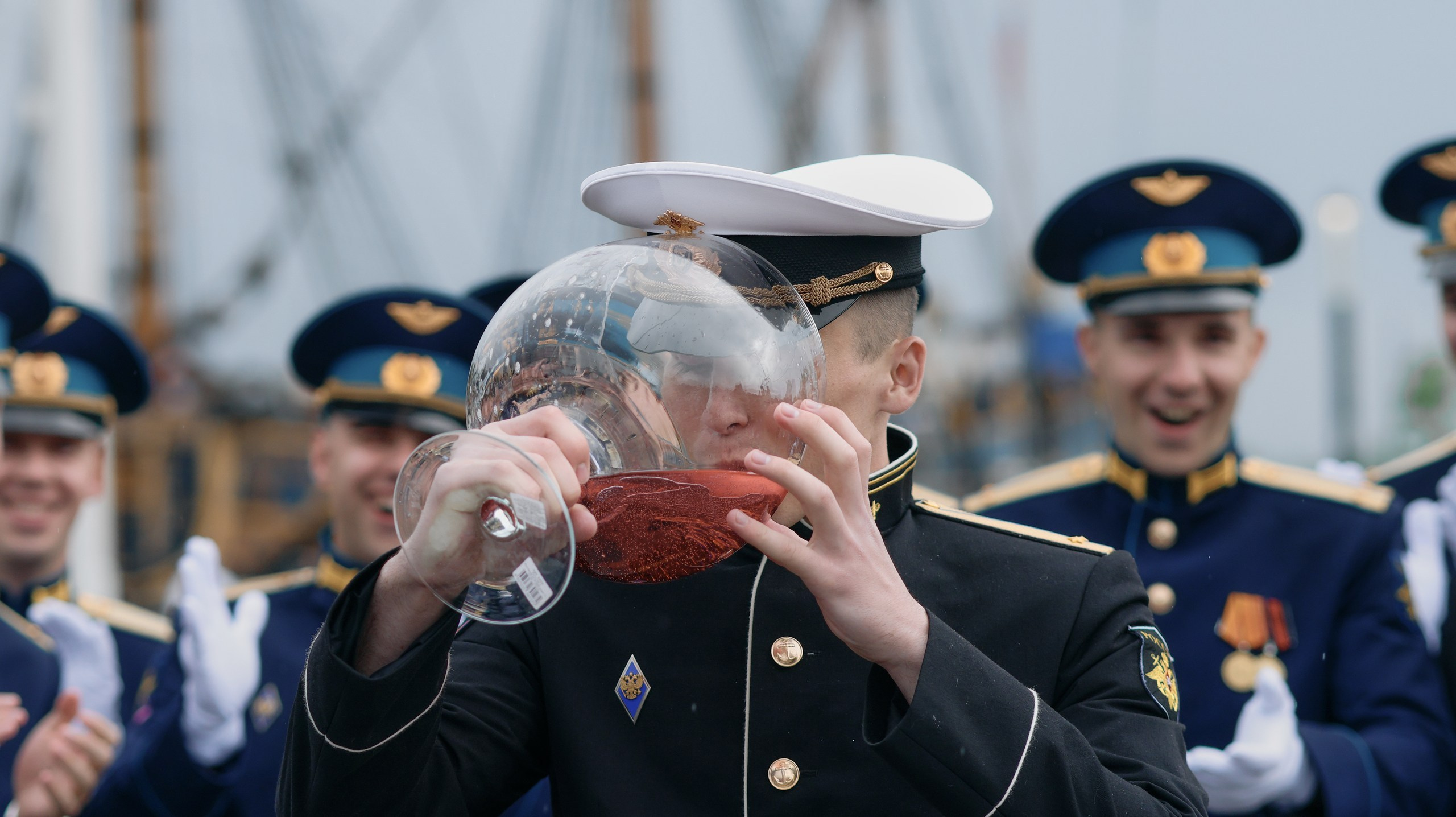 Выпуск Военно Воздушной Академии. Свадебный и репортажный фотограф Дмитрий Кононенко
