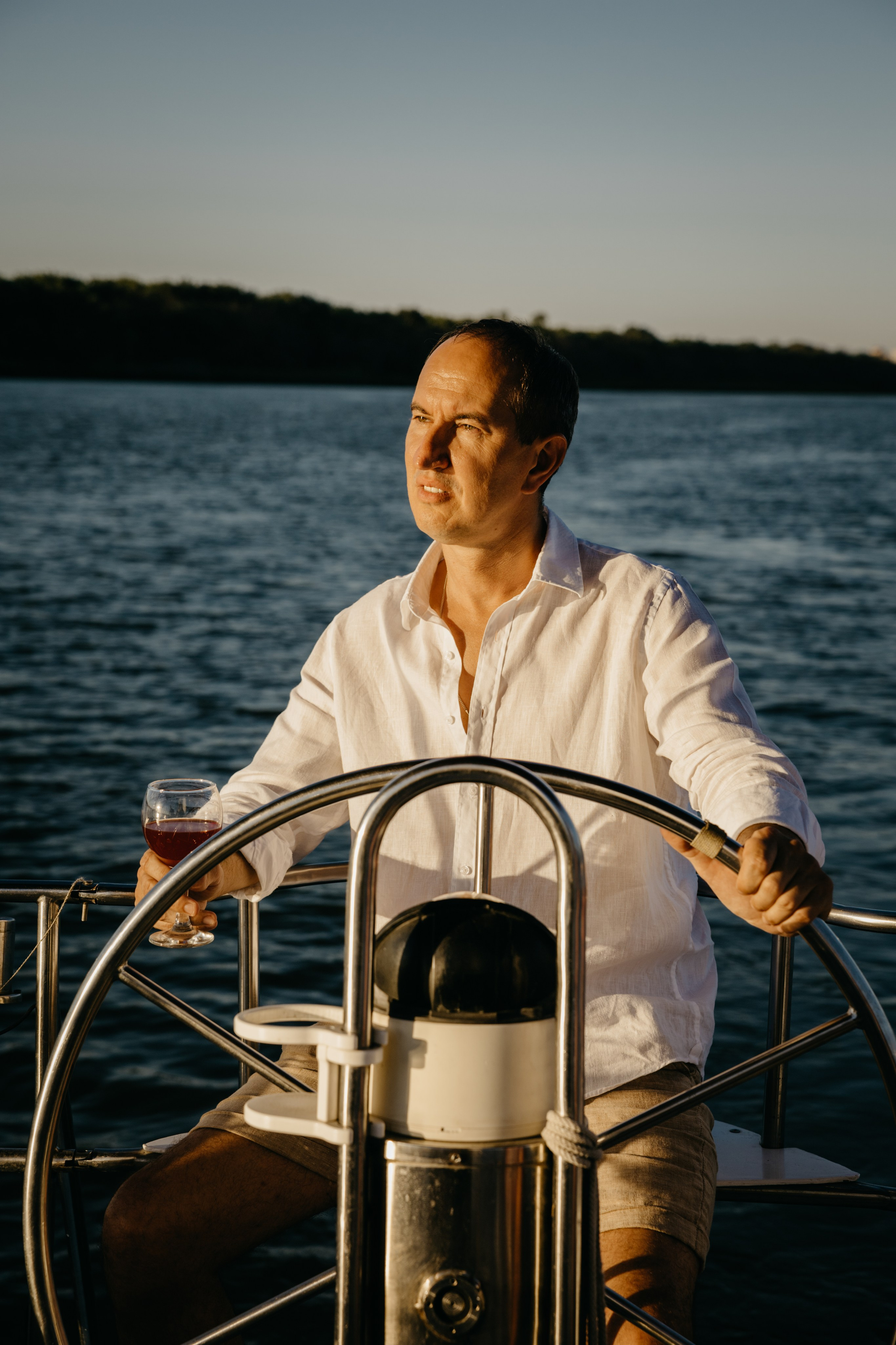 Прогулка на яхте. Фотограф Эдуарда Титанян