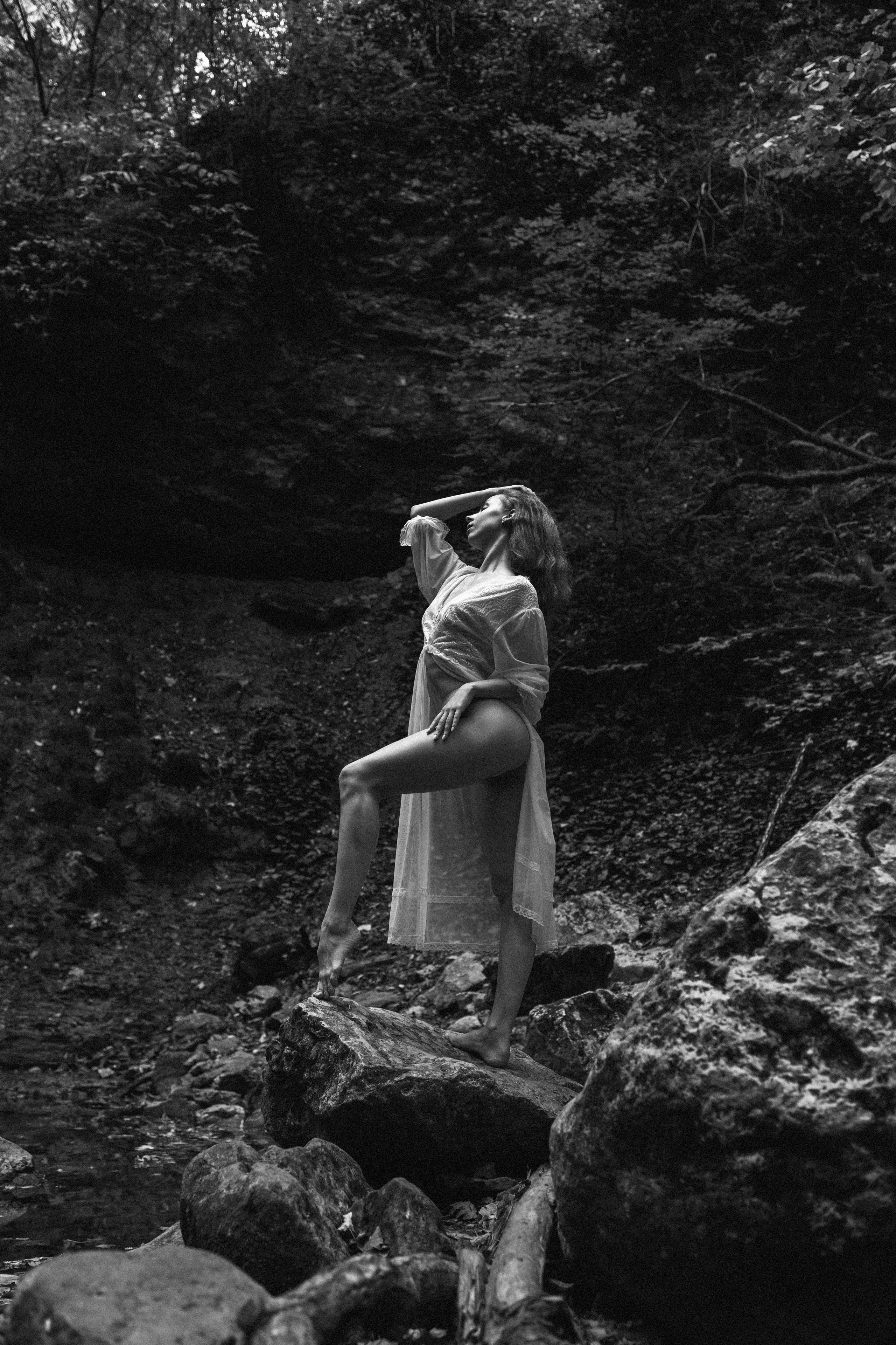 Балерина на водопаде 18+. Фотограф в Краснодаре Лагунов Владимир