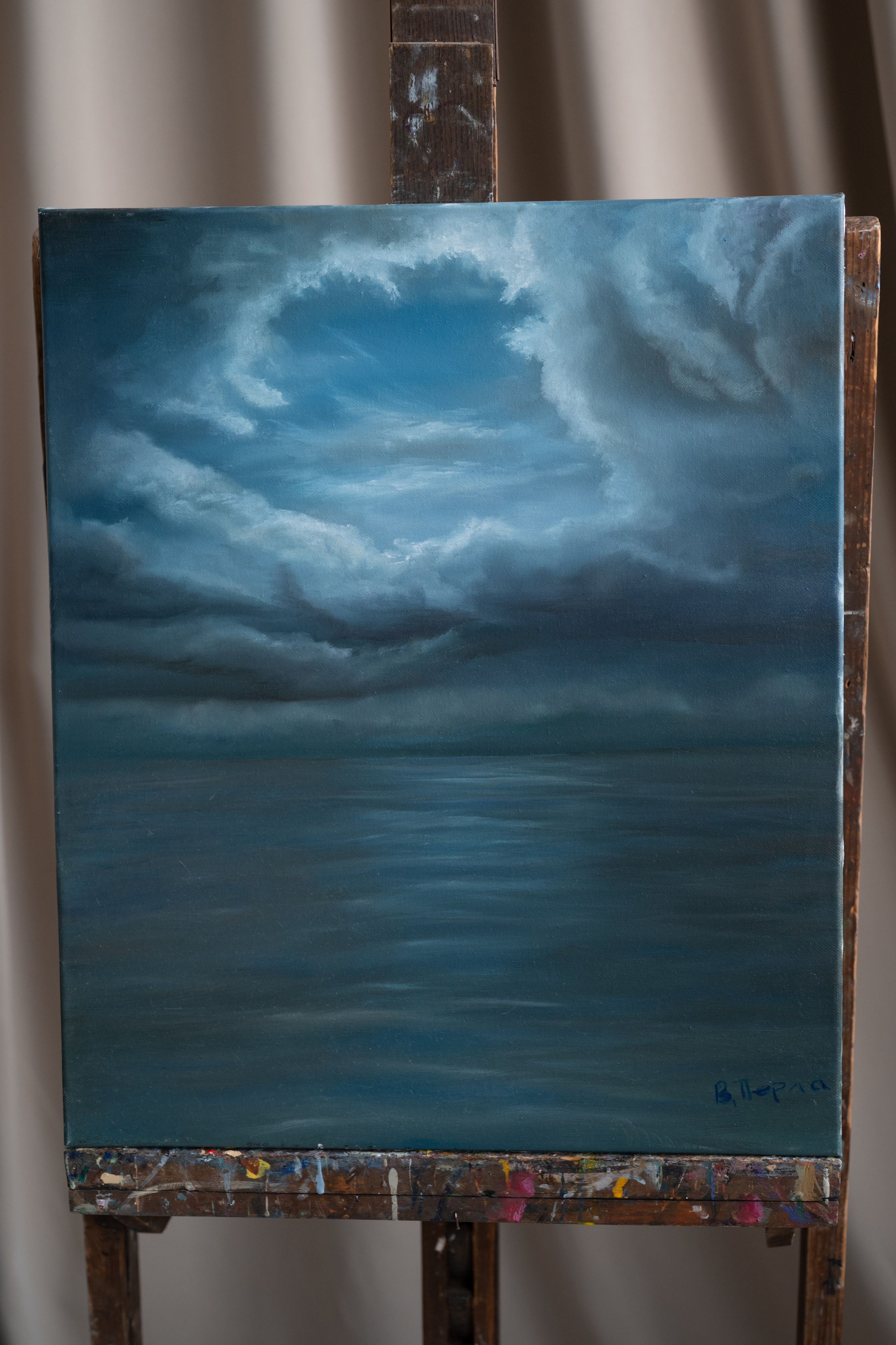 Фотосессия для художника. Фотограф Юлия Кондратьева