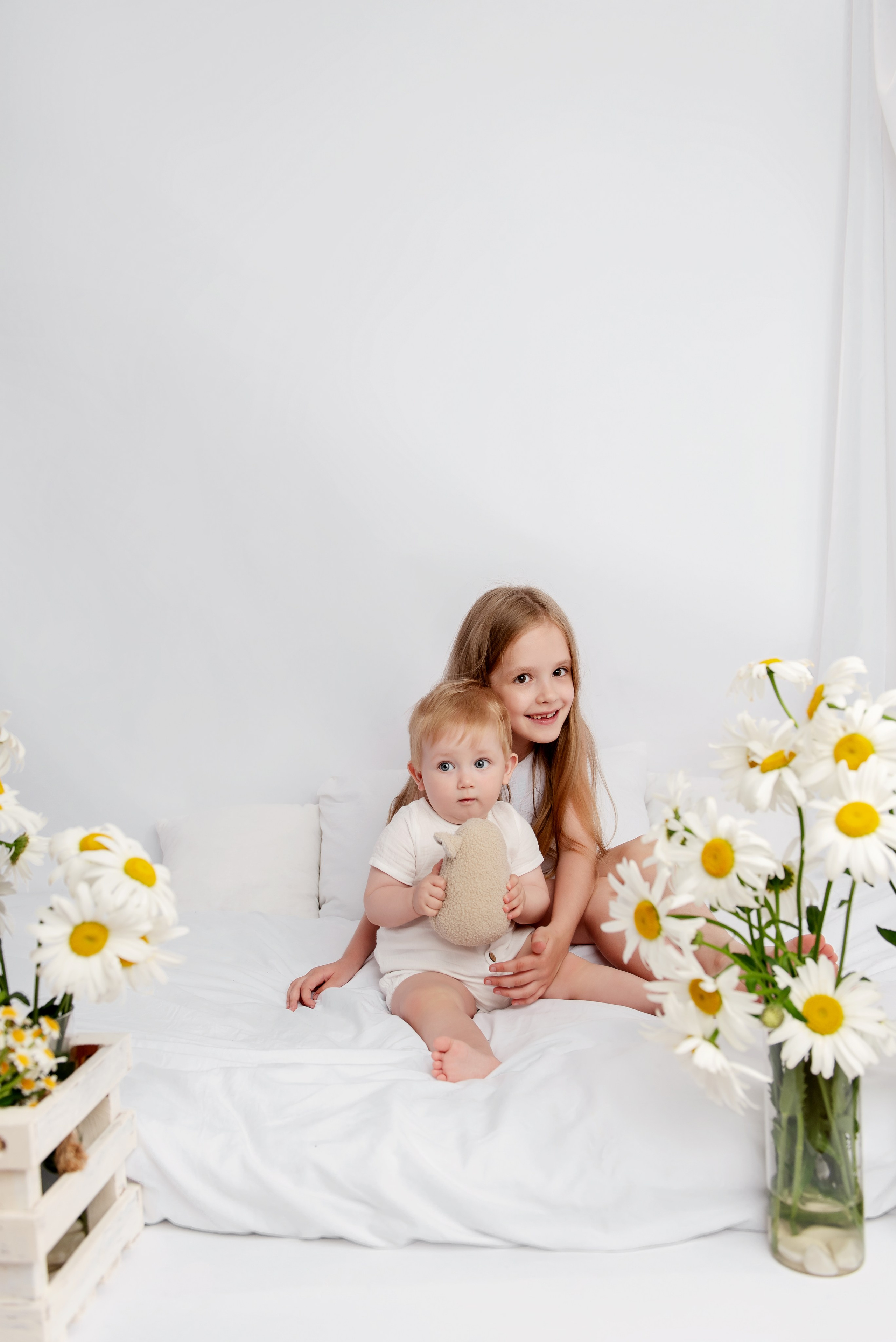 Ромашки. Детский фотограф в Долгопрудном и Москве