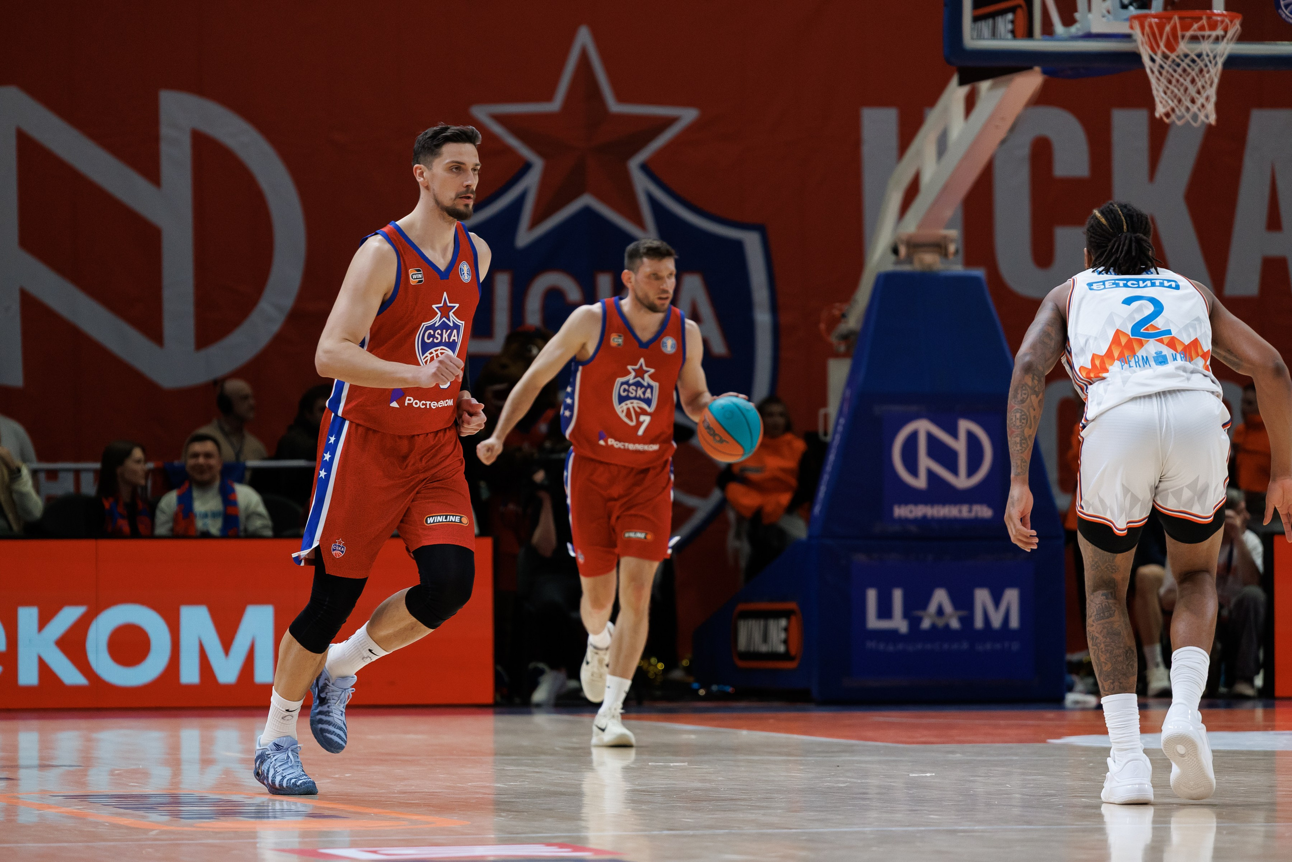Баскетбол. ЦСКА — ПАРМА