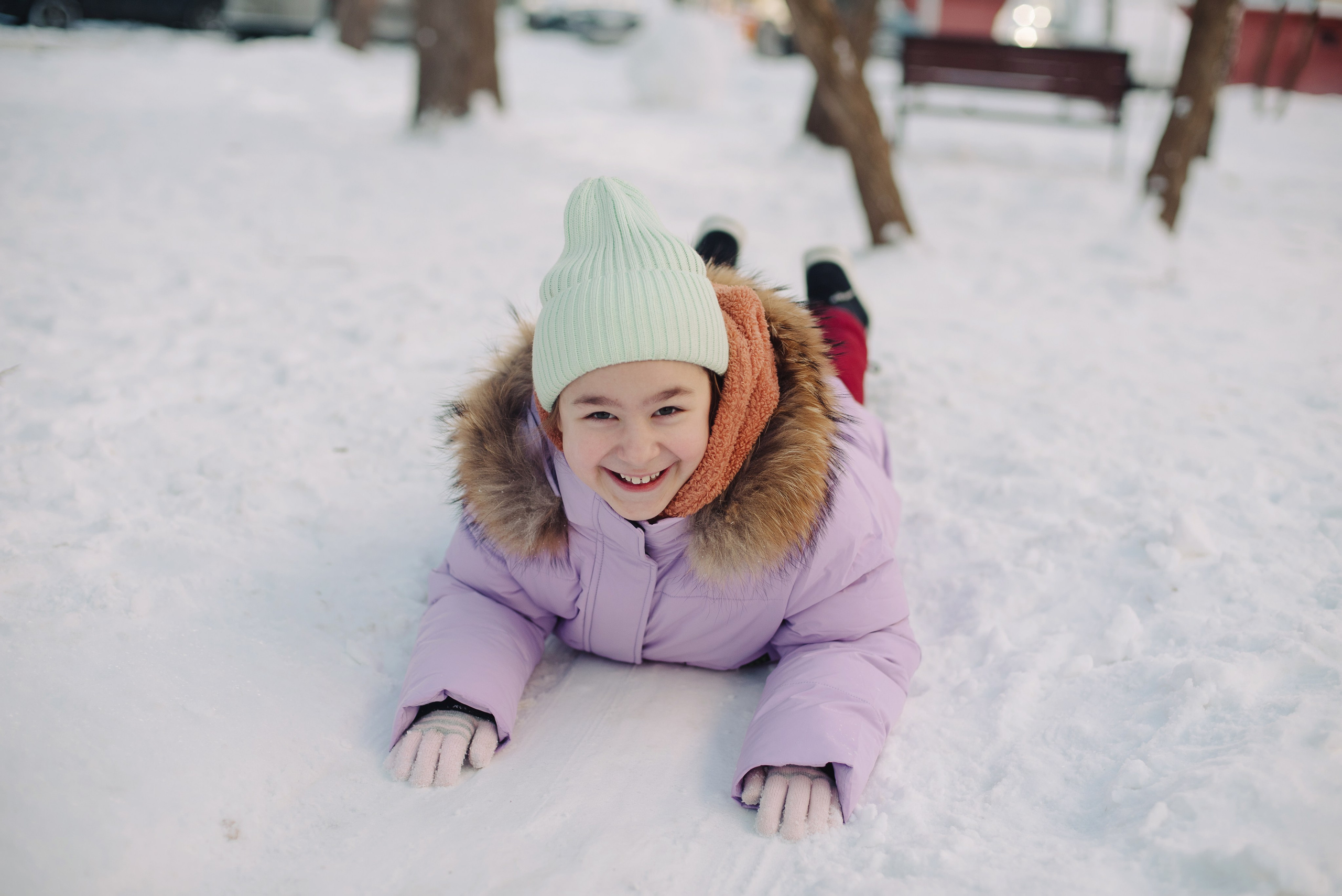 Дина. Предновогоднее. Фотограф Алиса Калинина