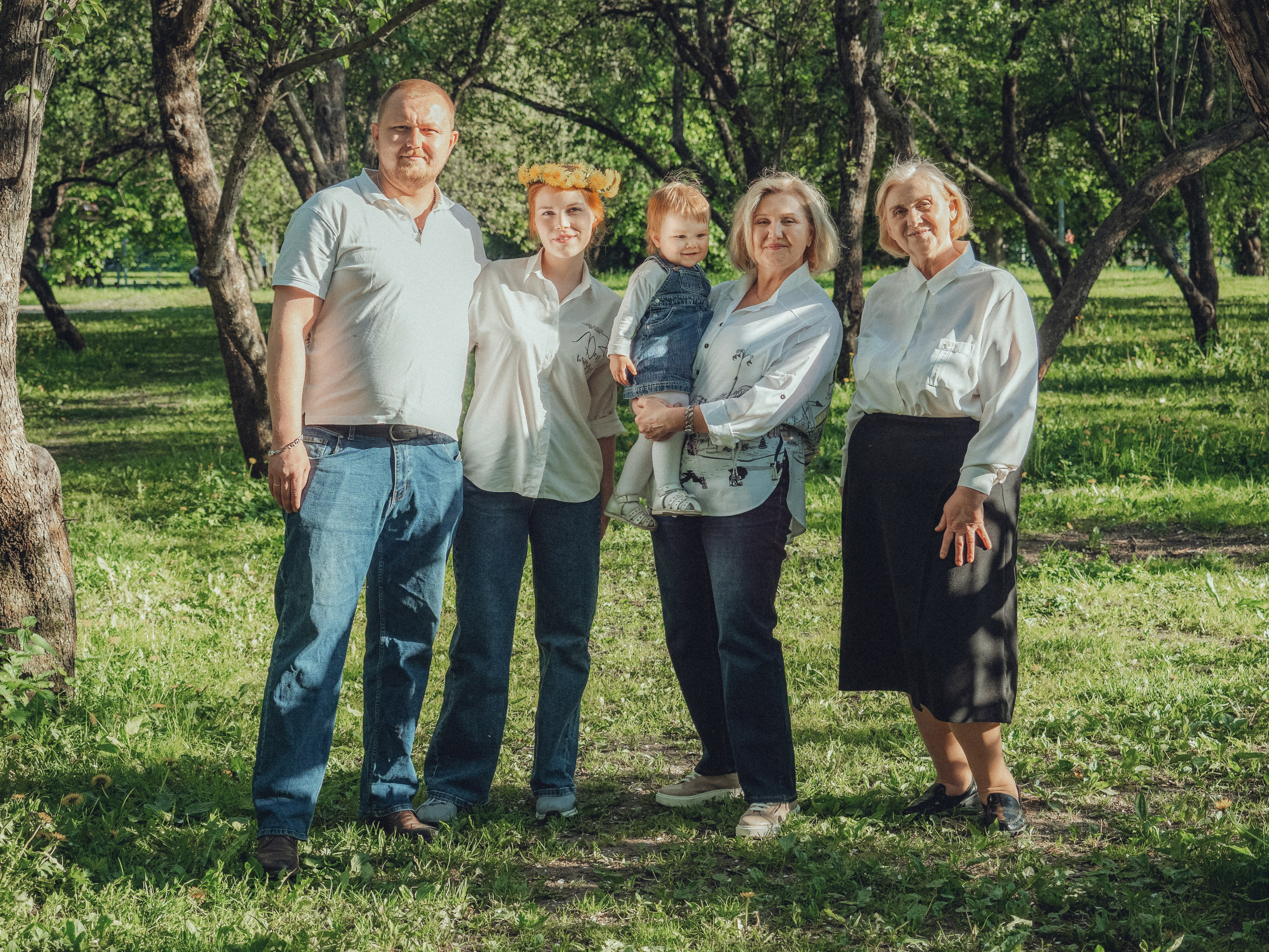 Аня и семья. Фотограф в Москве — Сергей Люкшинов