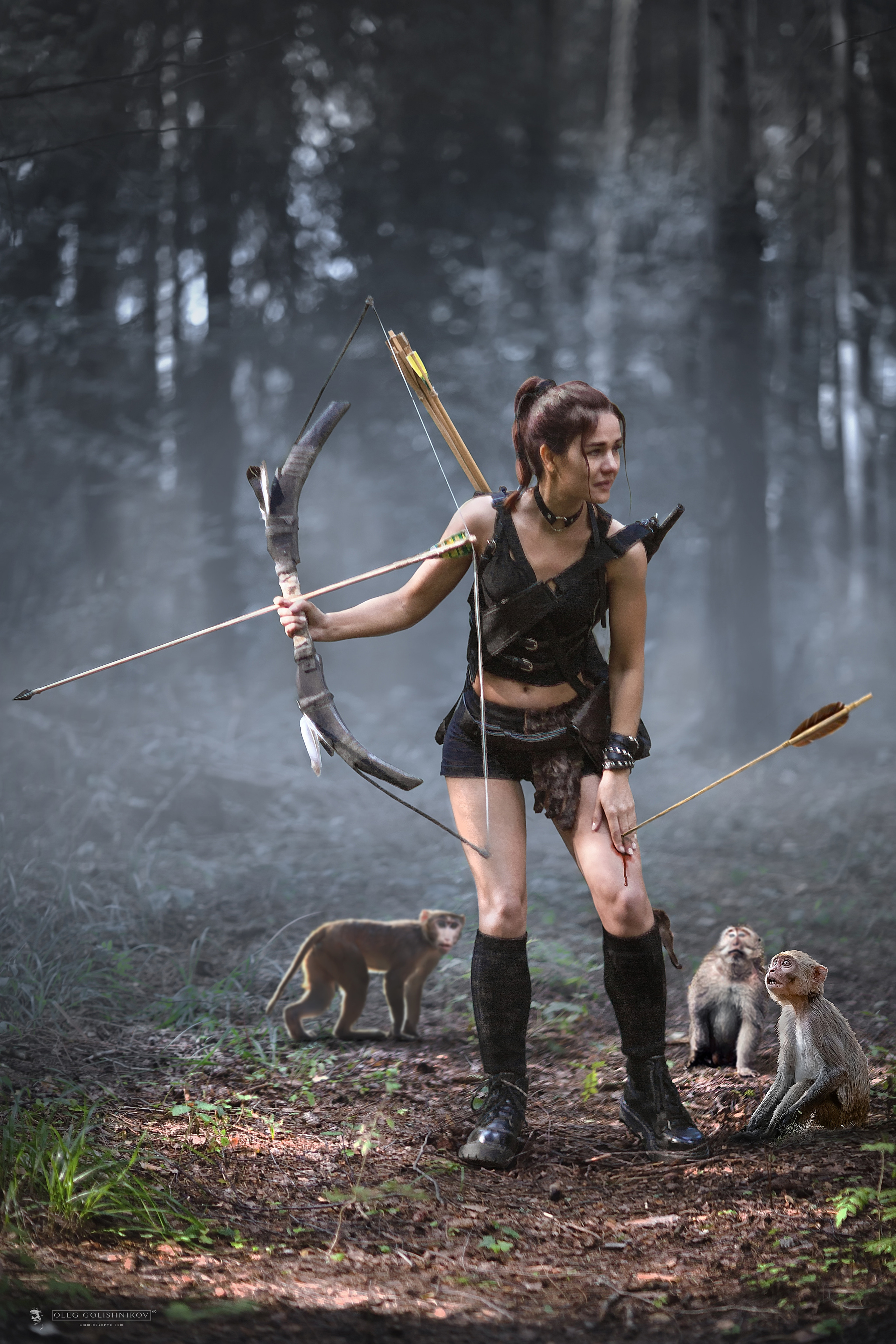 Portrait photography in Moscow. Photographer Oleg Golishnikov