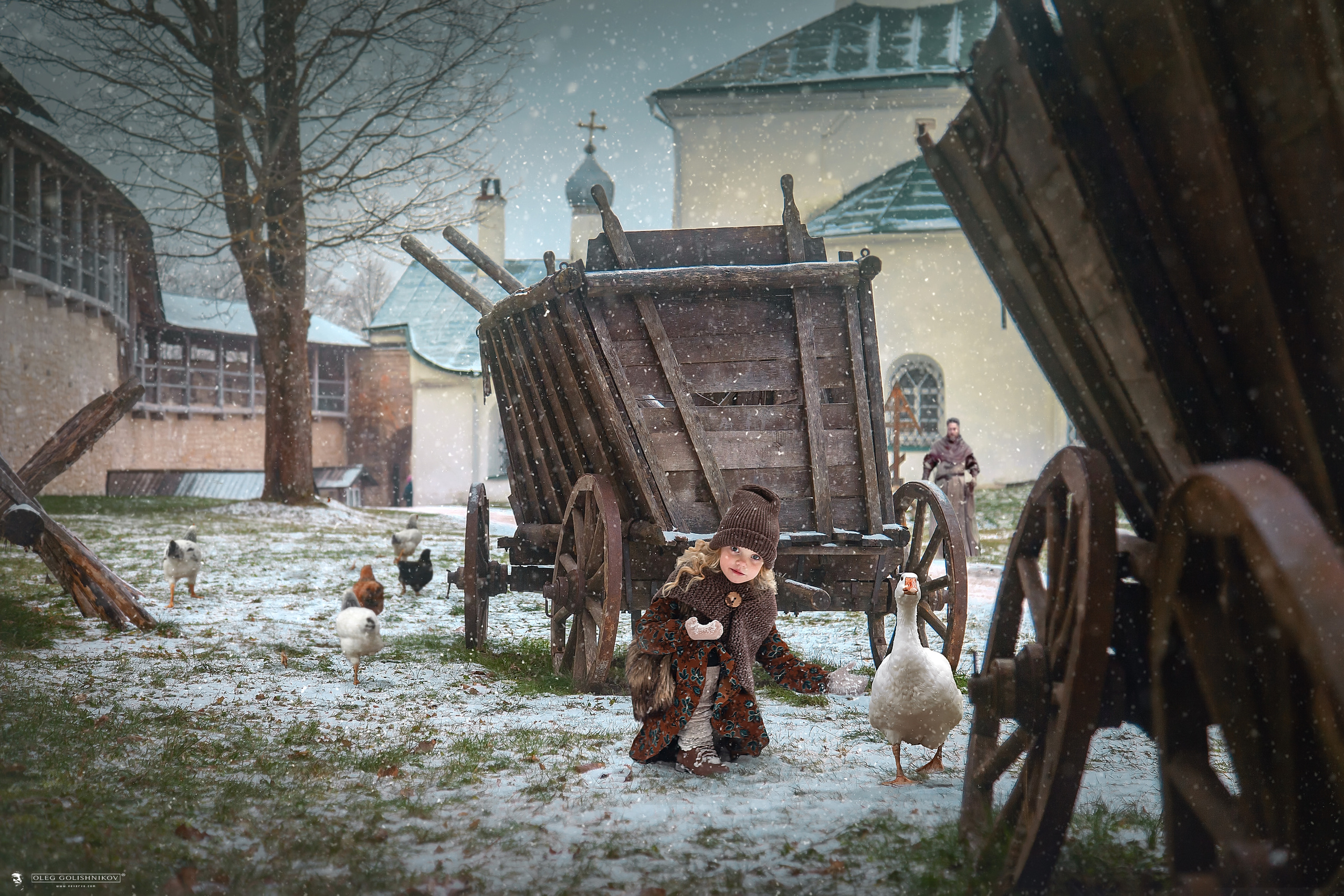 Portrait photography in Moscow. Photographer Oleg Golishnikov