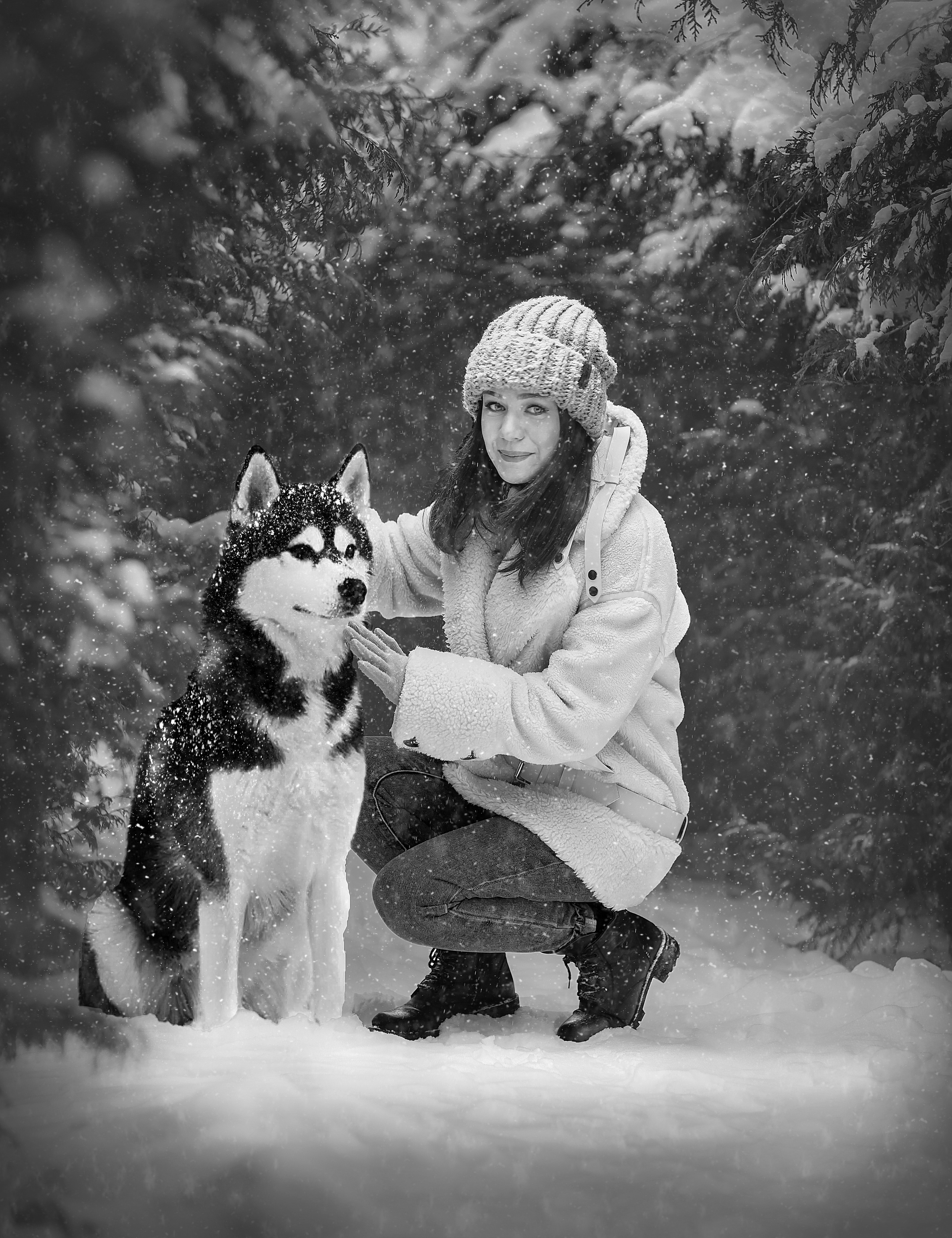 Черно-белая фотосъемка. B&W съемка в Москве. ЧБ фотограф Олег Голишник. Арт-фотограф Олег Голишников. Творческая мастерская