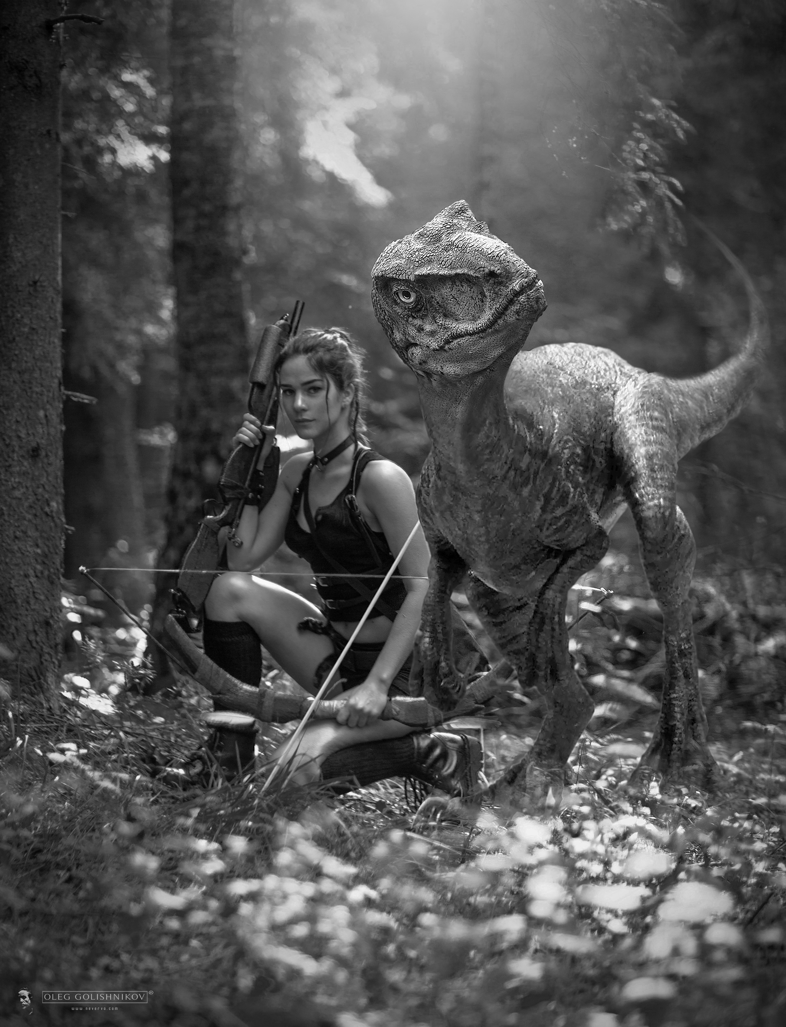 Черно-белая фотосъемка. B&W съемка в Москве. ЧБ фотограф Олег Голишник. Арт-фотограф Олег Голишников. Творческая мастерская