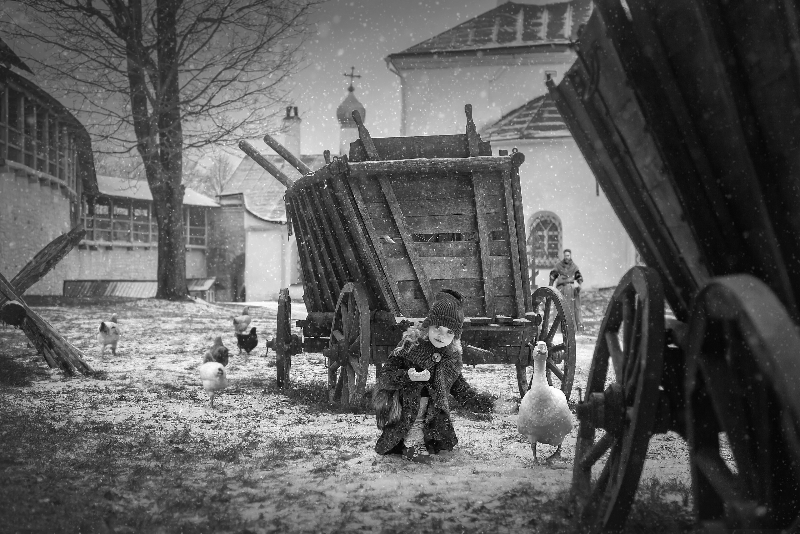 Черно-белая фотосъемка. B&W съемка в Москве. ЧБ фотограф Олег Голишник. Арт-фотограф Олег Голишников. Творческая мастерская