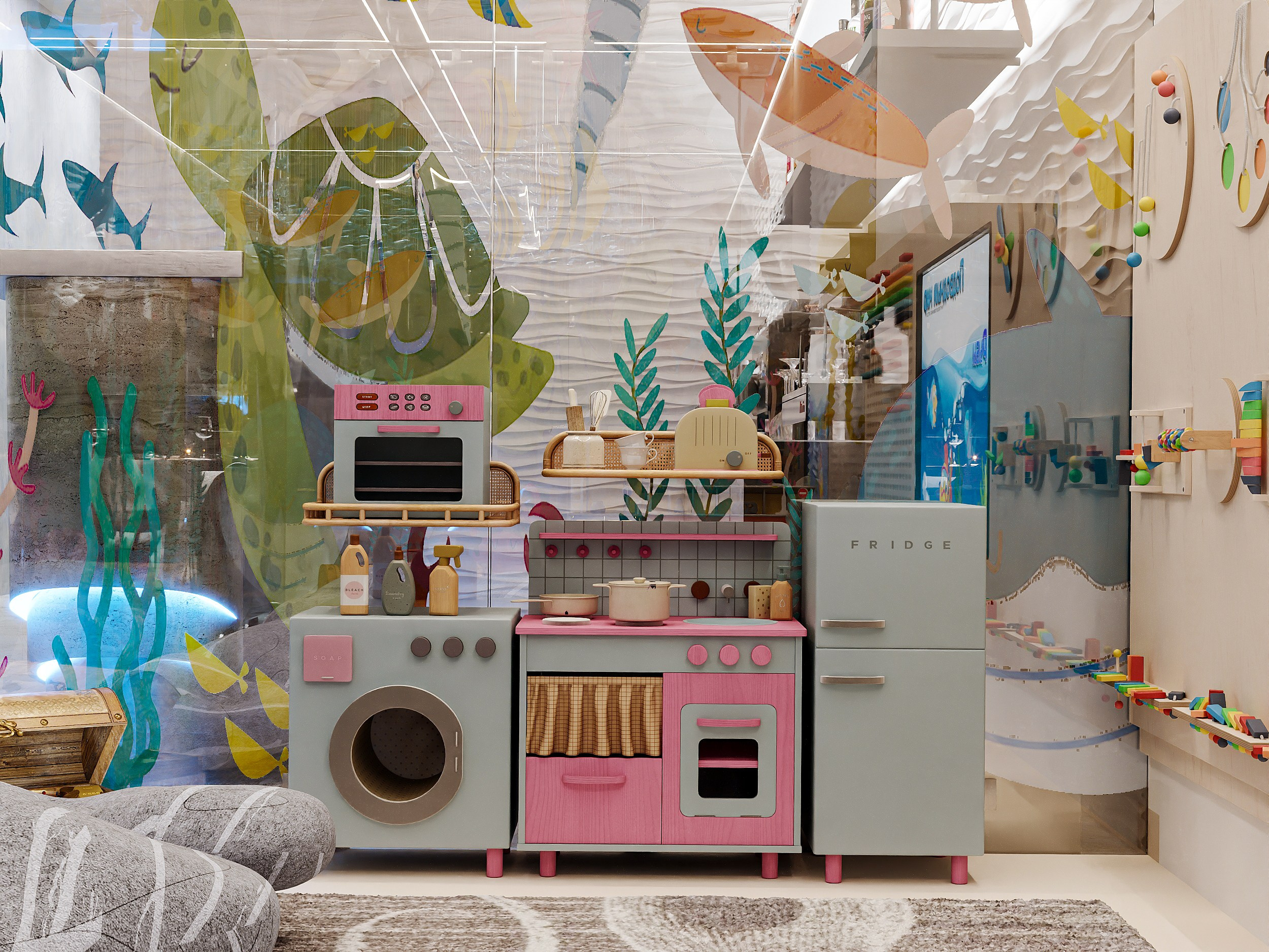 Ресторан морепродуктов. 3D визуализатор в Москве Сердюк Владислав