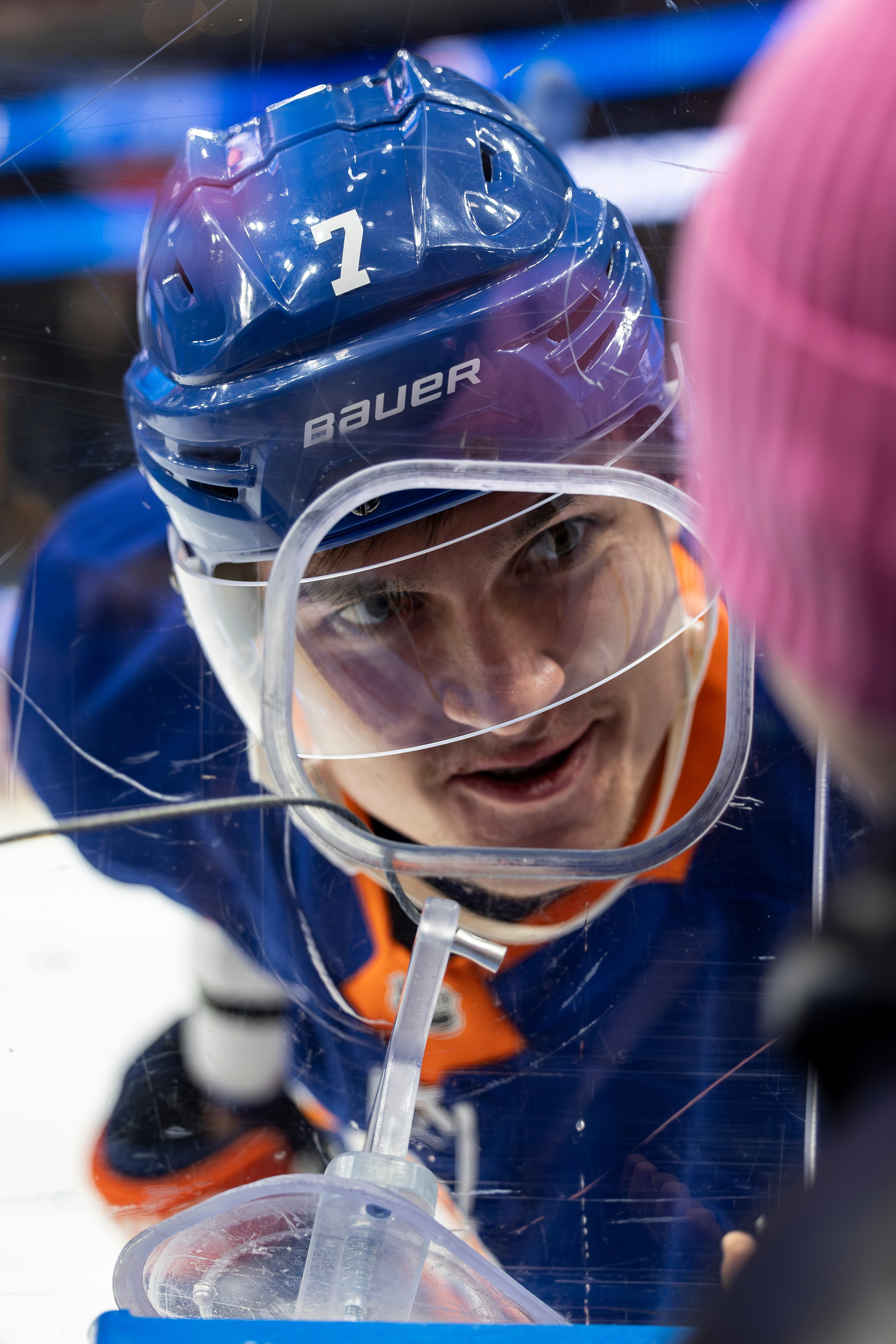 Матч НХЛ: НЙ Айлэндерс — Баффало Сайбэрс. Спортивный репортажный фотограф Казань Нафис Сиразетдинов