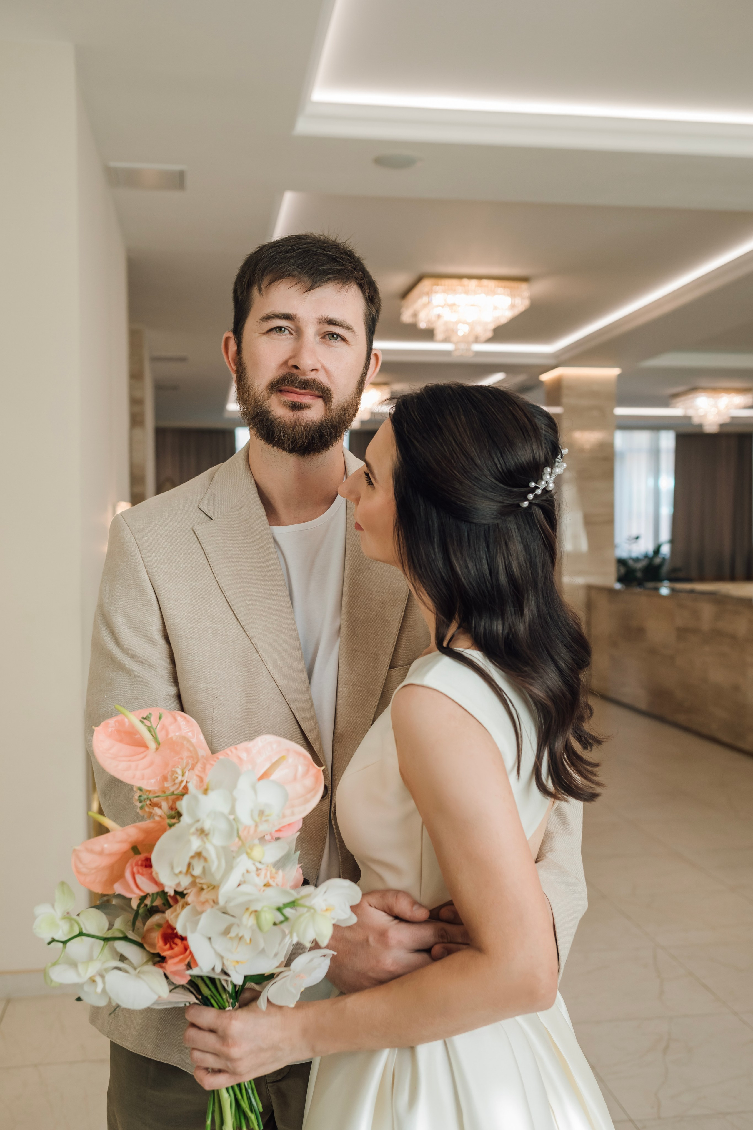 Таня и Миша. Свадьба в лофте. Свадебный и семейный фотограф в Москве Евгения Лисина