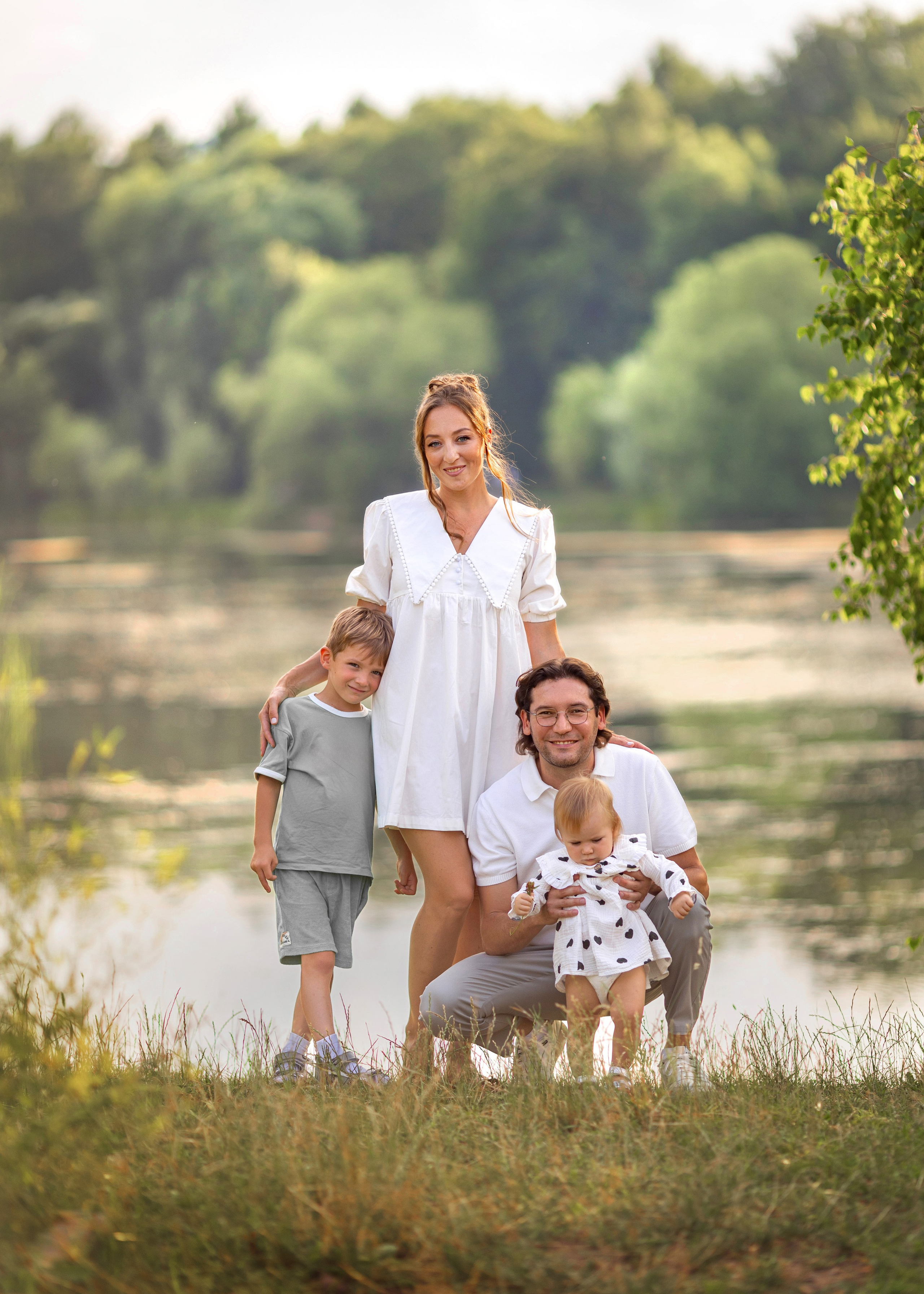 Гузель, Ренат, Тимур и Камилла. Семейный фотограф В Москве Александра Дейкун