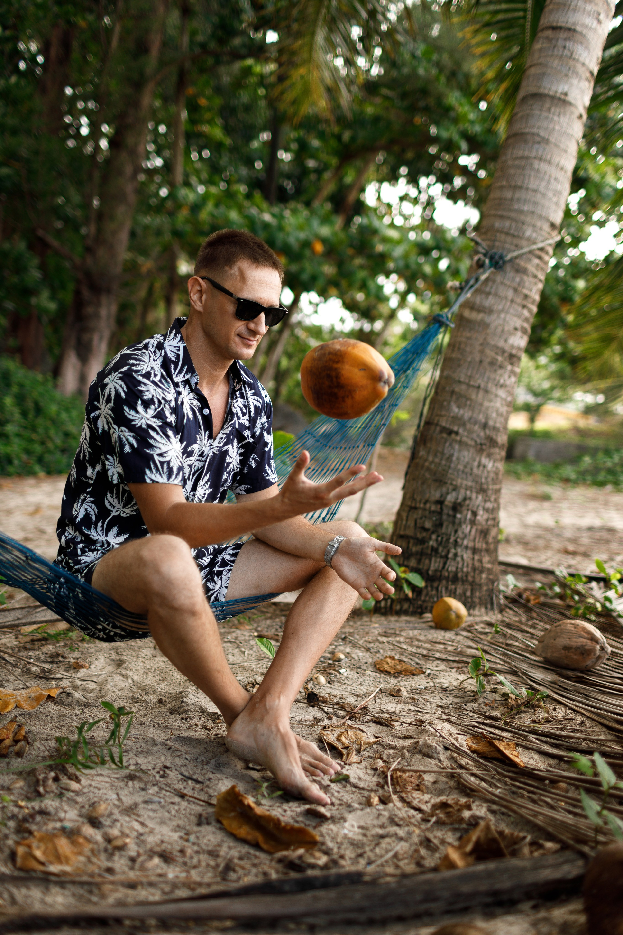 Stylish men's photoshoot in Thailand, photographer in Phuket, photoshoot locations