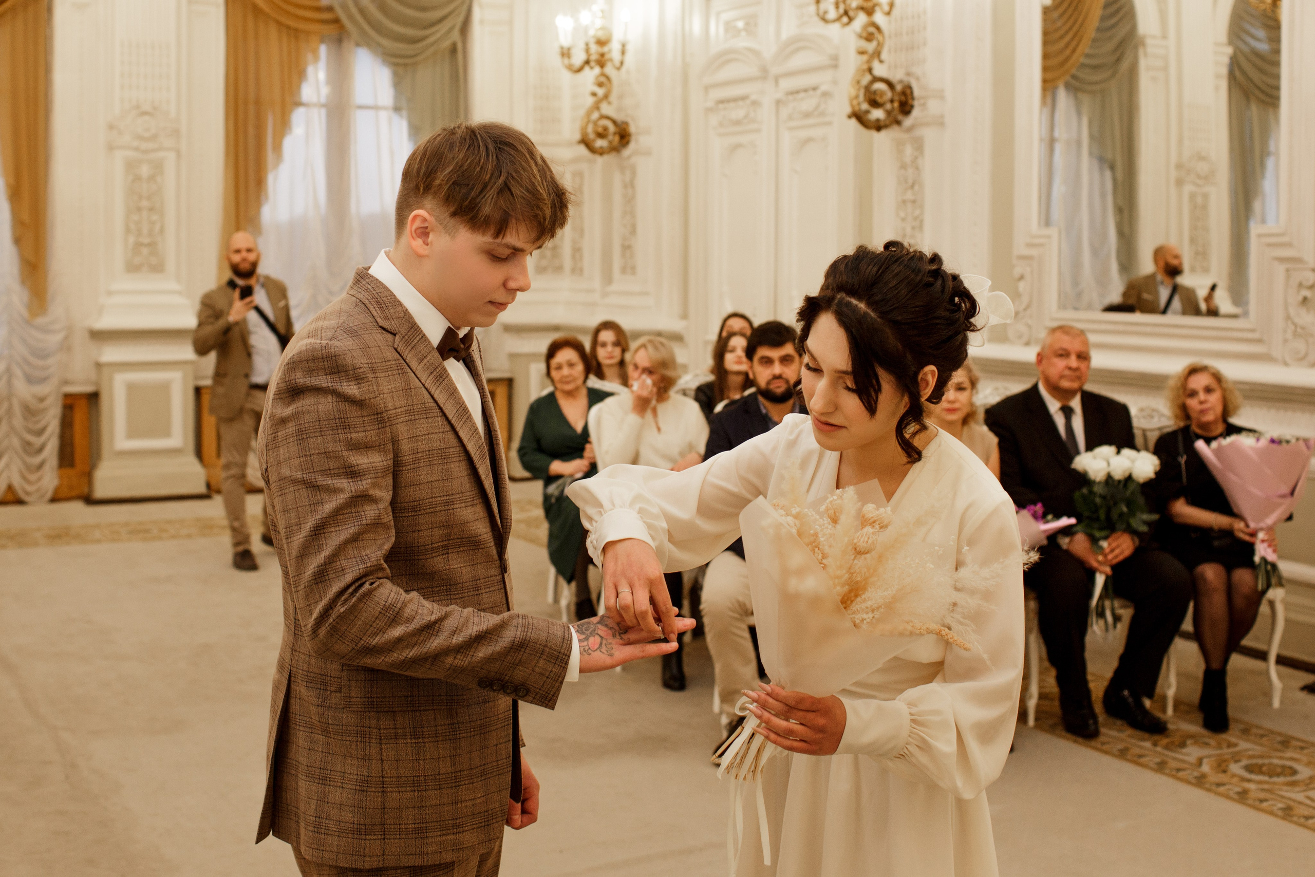 Свадебная фотосессия в Санкт-Петербурге. Свадебный фотограф Кирилл Белый