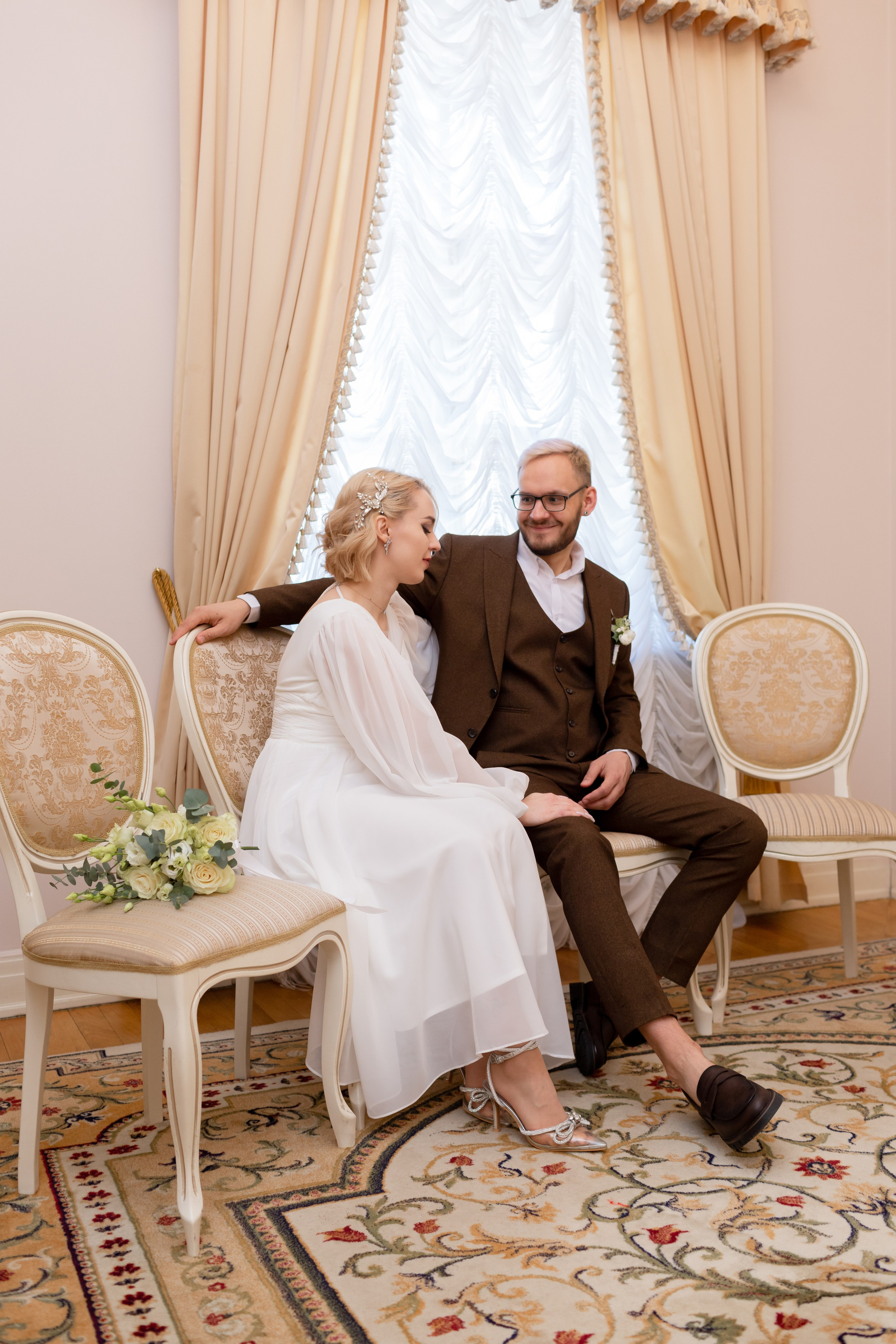 Свадебная фотосессия в Пушкине. Свадебный фотограф Кирилл Белый