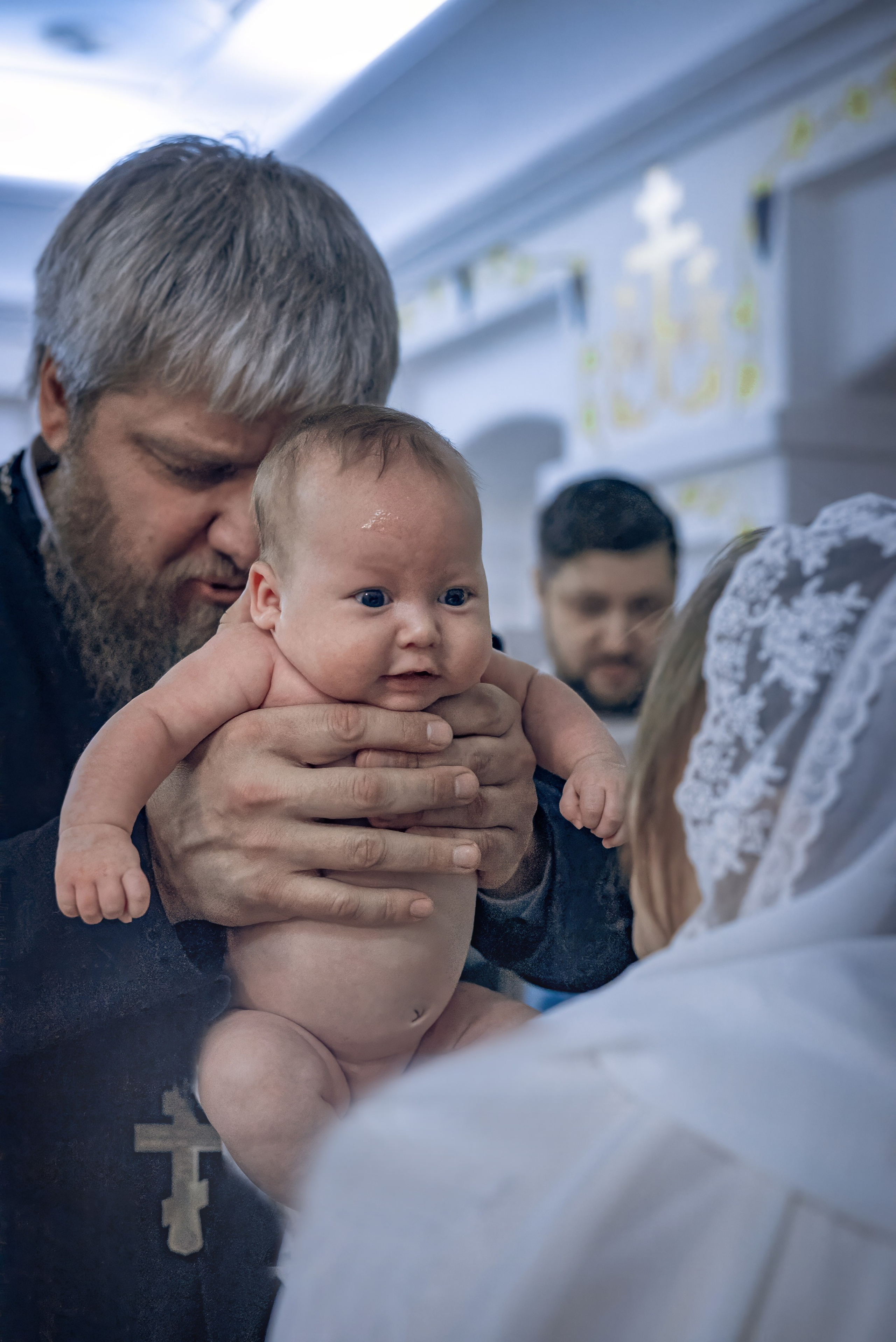 Крещение в Краснодаре. Съемка крещения в Краснодаре. Фотограф на крещение в Краснодаре