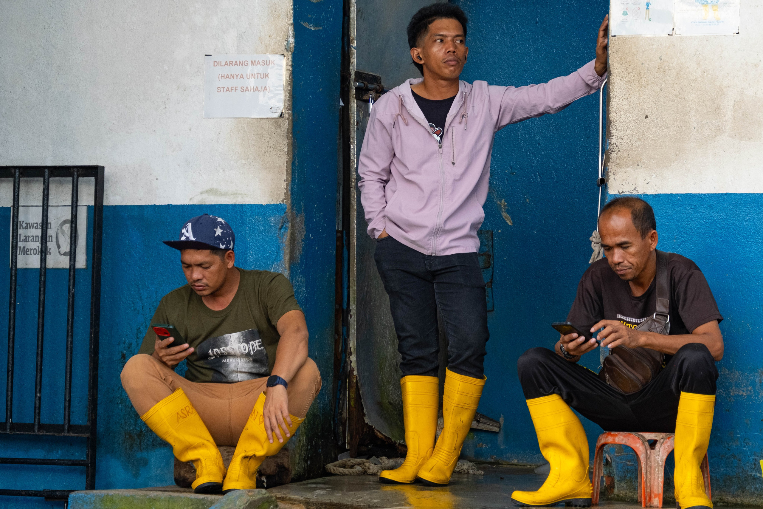 Остров Борнео, город Семпорна. Причал и рынок. Фотографии из путешествий