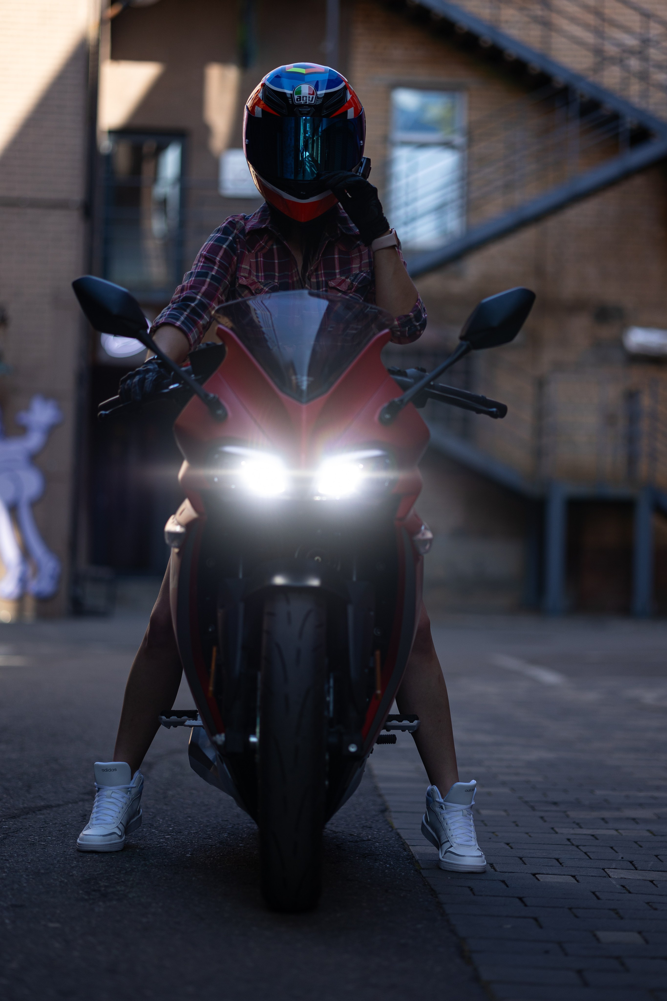 Фотосессии на мото. Фотограф Ольга Гирусова «Пантерочка» Москва