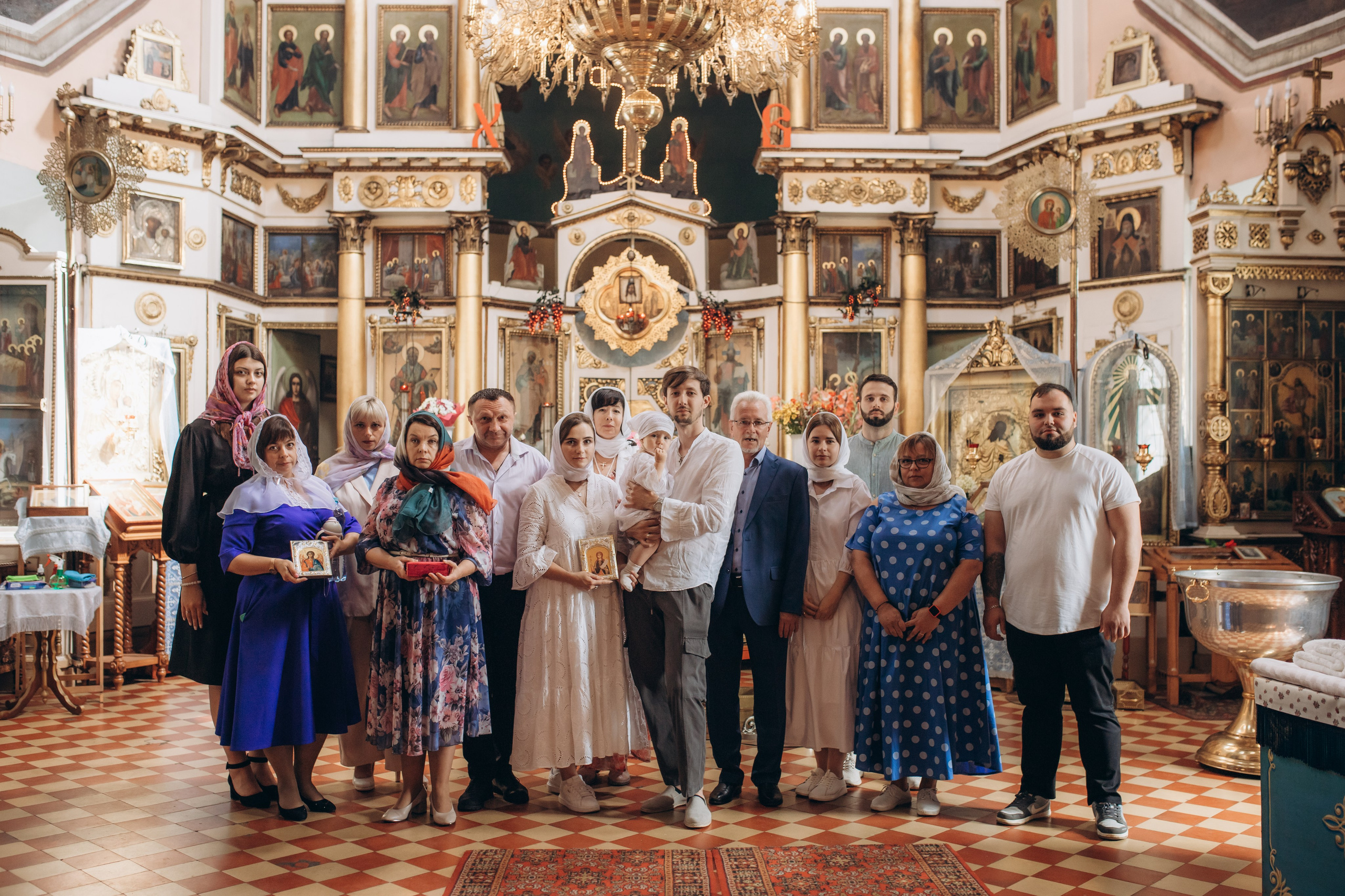 Крещение Христина. Семейный и домашний фотограф в Москве и МО Королева Валерия