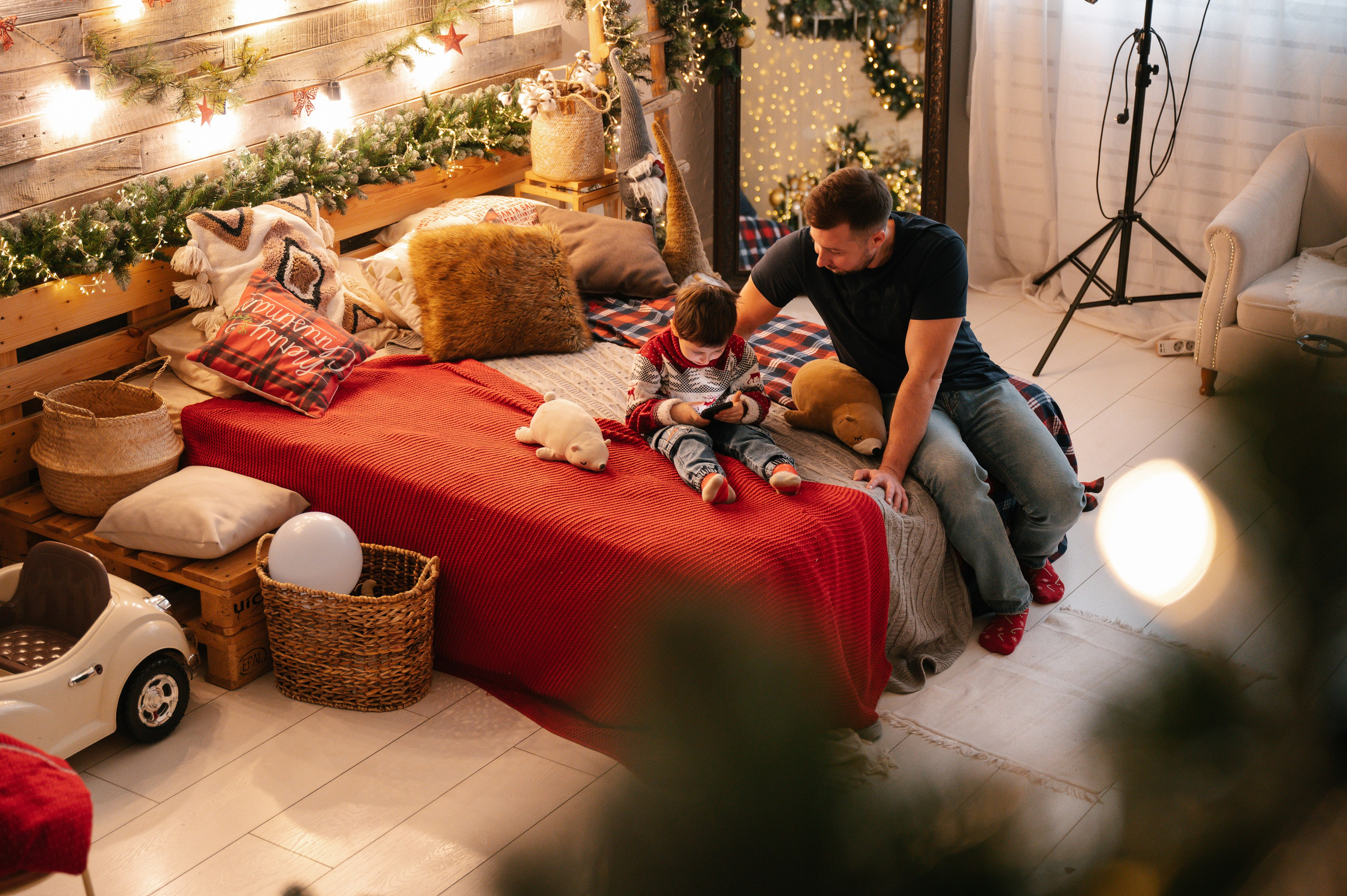Новогодняя съемка. Свадебный видеограф в Москве Никонова Анна