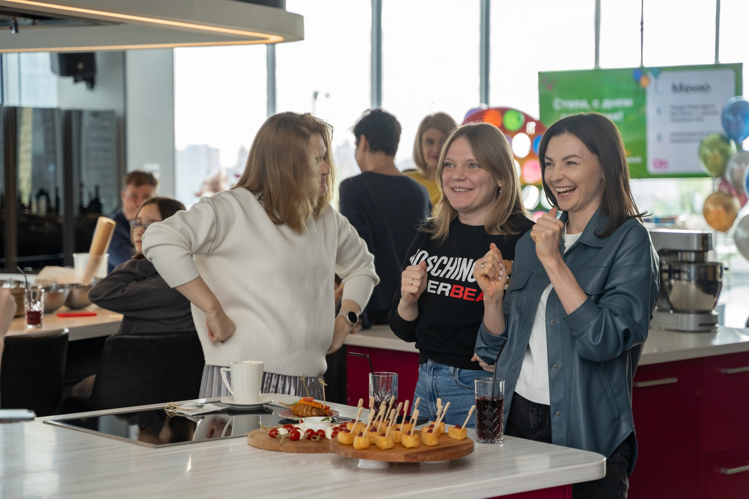 День Рождения в кулинарной студии. Фотограф в Одинцово, Москве