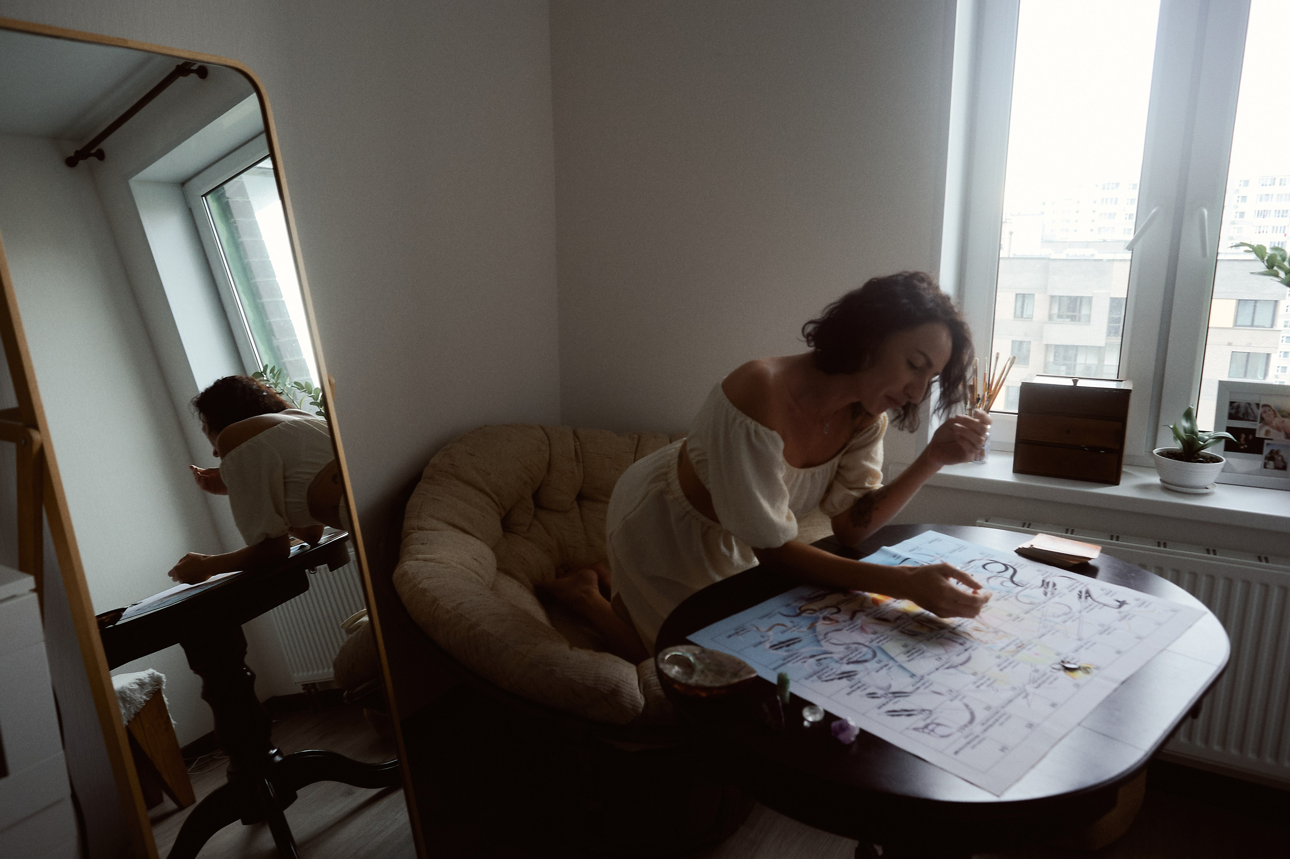 Домашние женские съемки. Фотограф, психолог в Москве, Жуковском, Раменском Галина Майлер