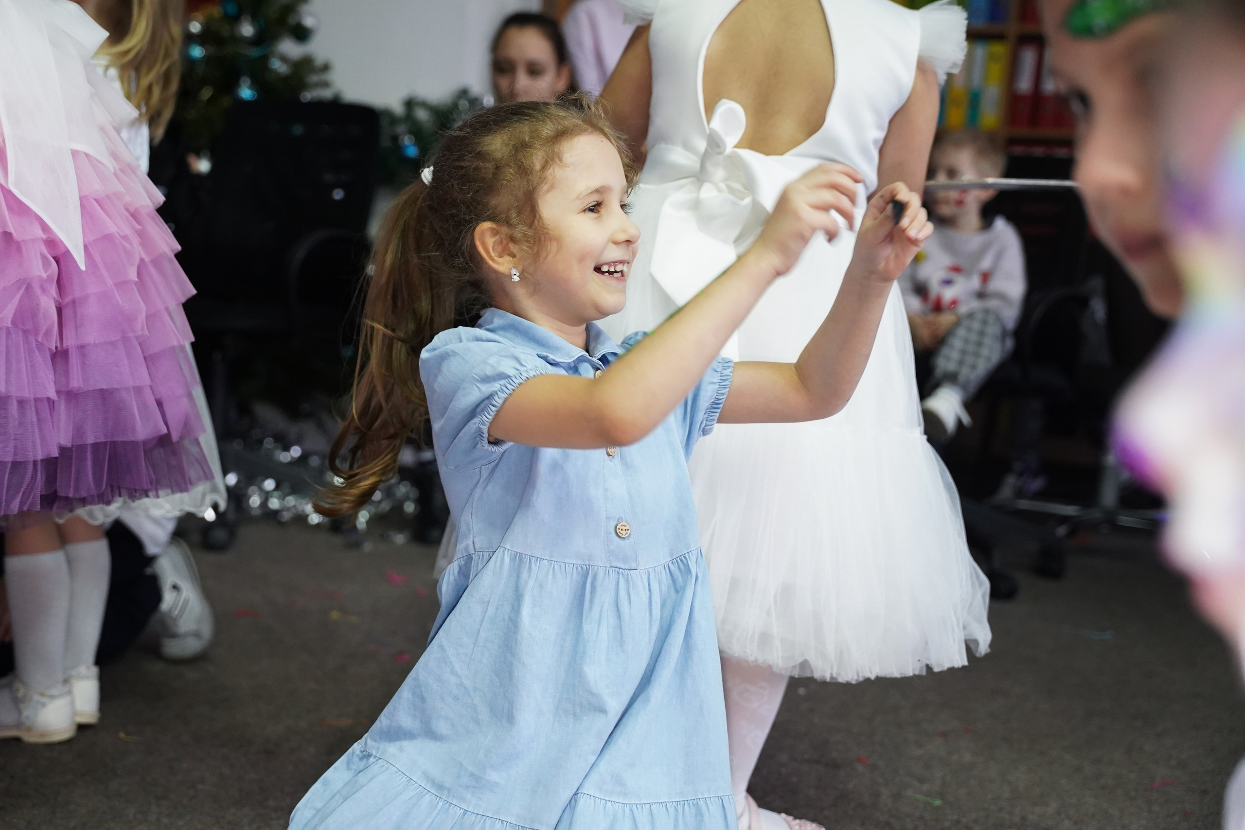 Детский Новый год в компании «Беттера». Репортажный и портретный фотограф в Москве Анастасия Нетунаева