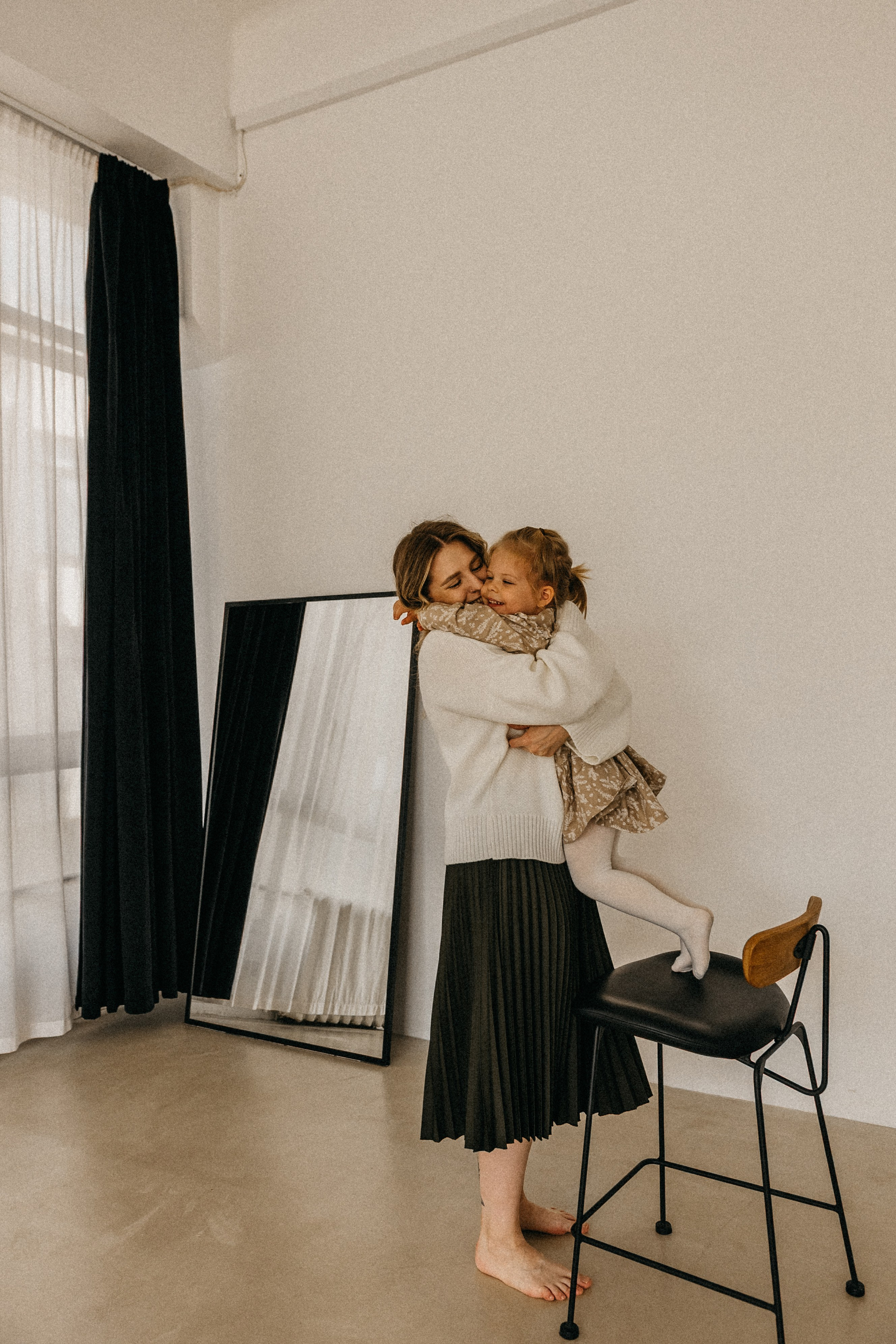 Евгения, Василиса и Михаил. Гаврилова Настя семейный фотограф lifestyle в Москве