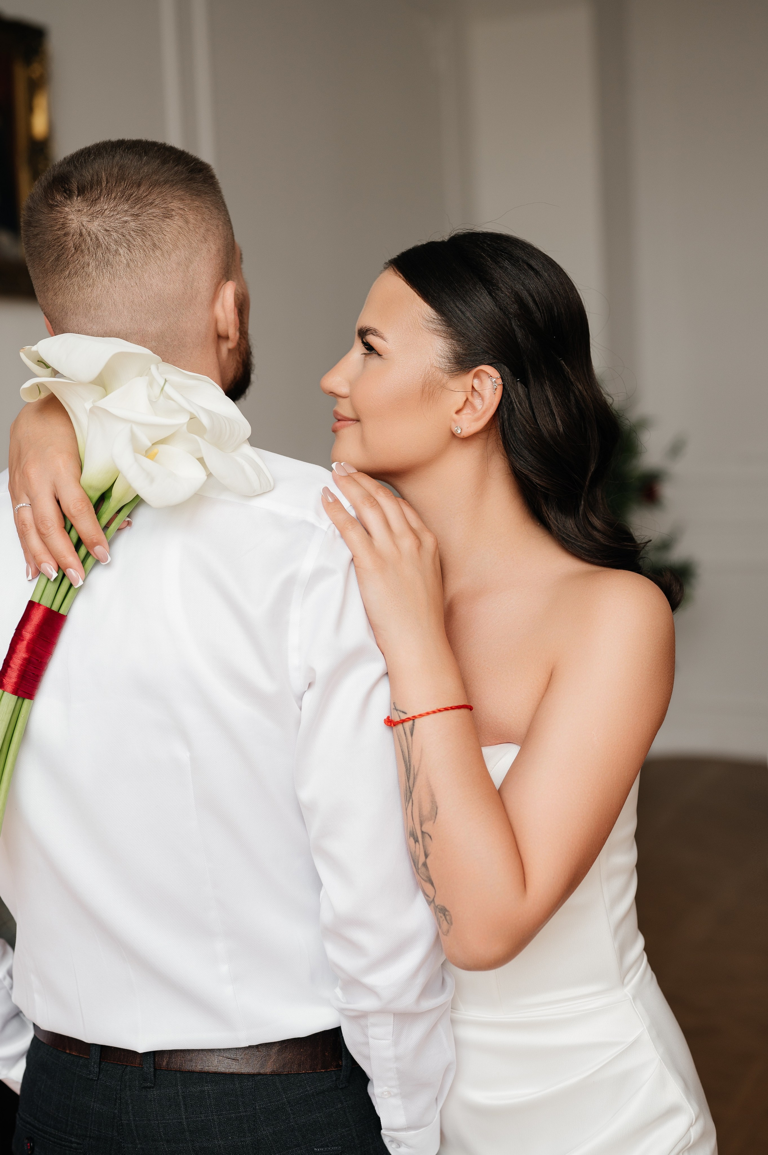 Свадебная фотосессия в студии. Свадебный и семейный фотограф в Краснодаре Алина Мельник