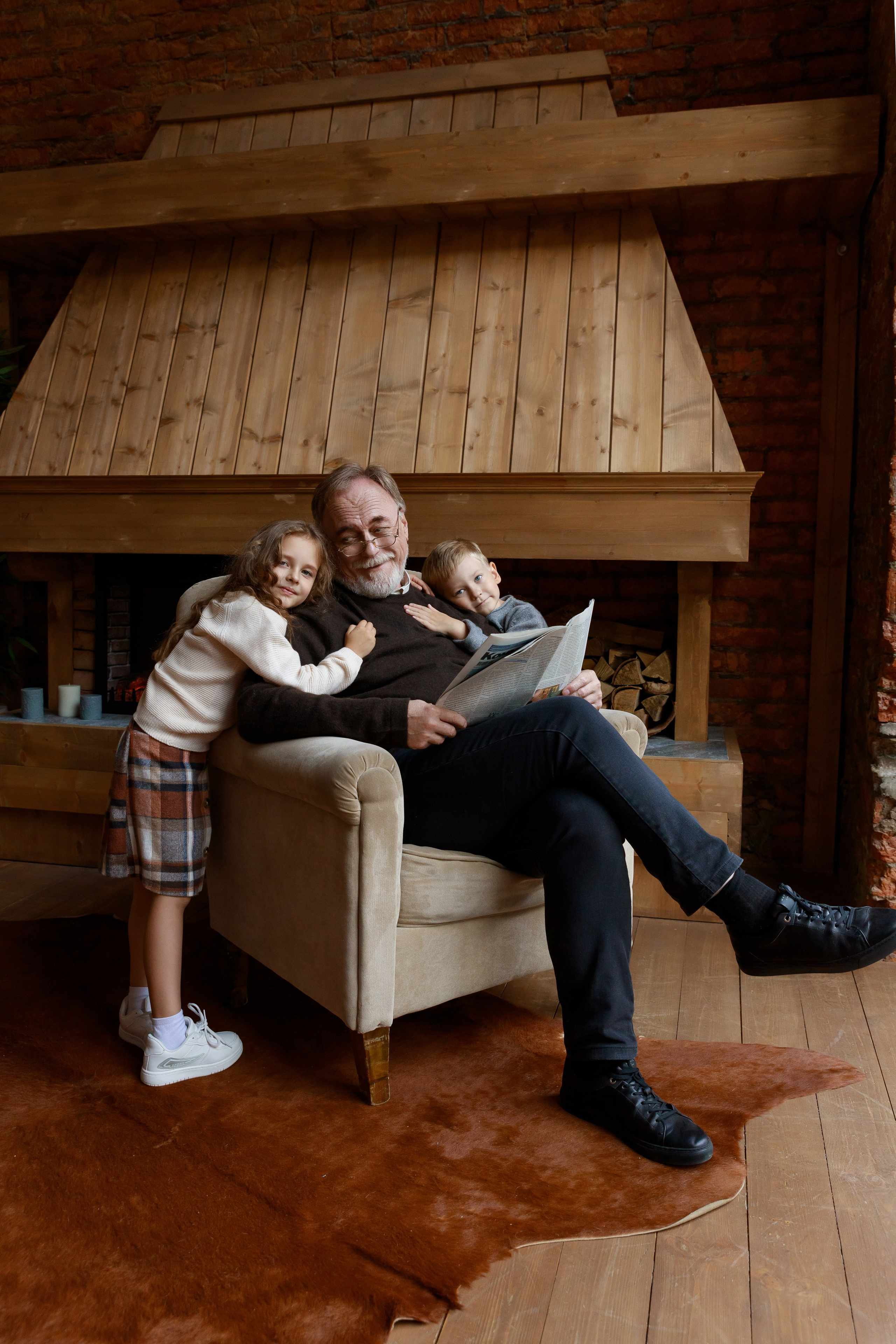 Имиджевая зимняя съемка. Фотограф Виктория Плотницкая