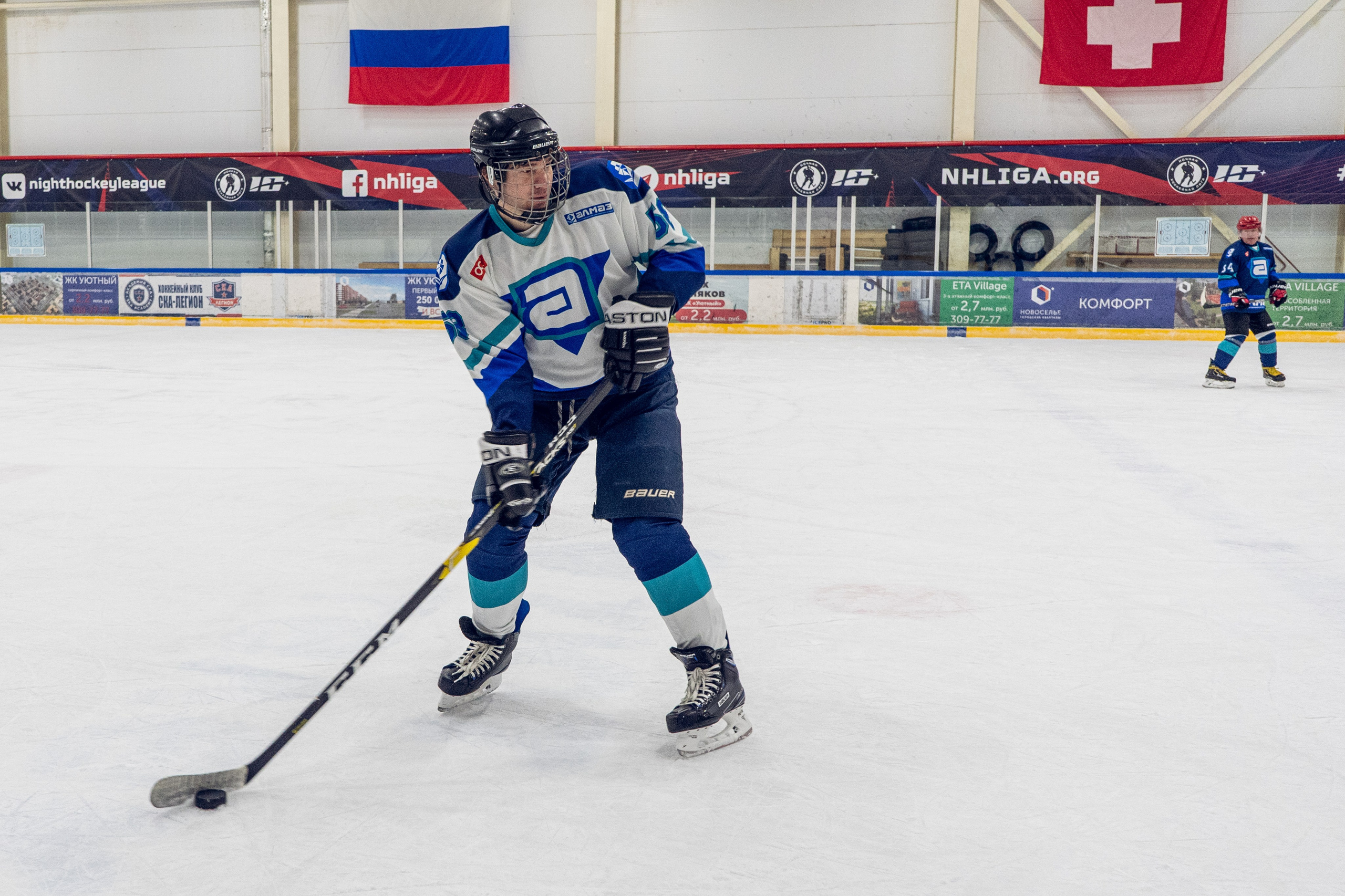 Тренировка по хоккею «ЦМКБ «Алмаз»