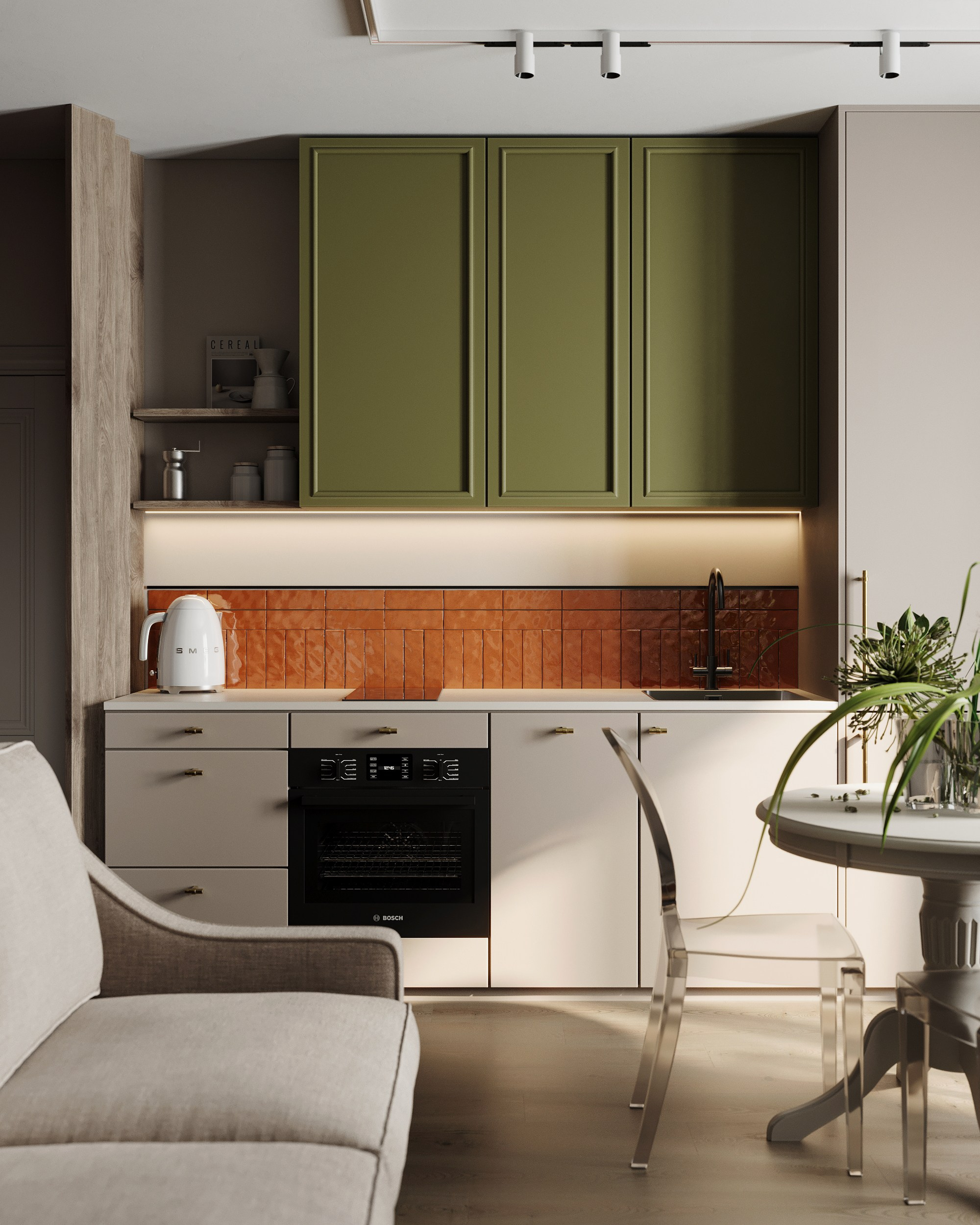 ЖК Парк апрель | Ольга Саваткина. 3D визуализатор Екатерина Минакова