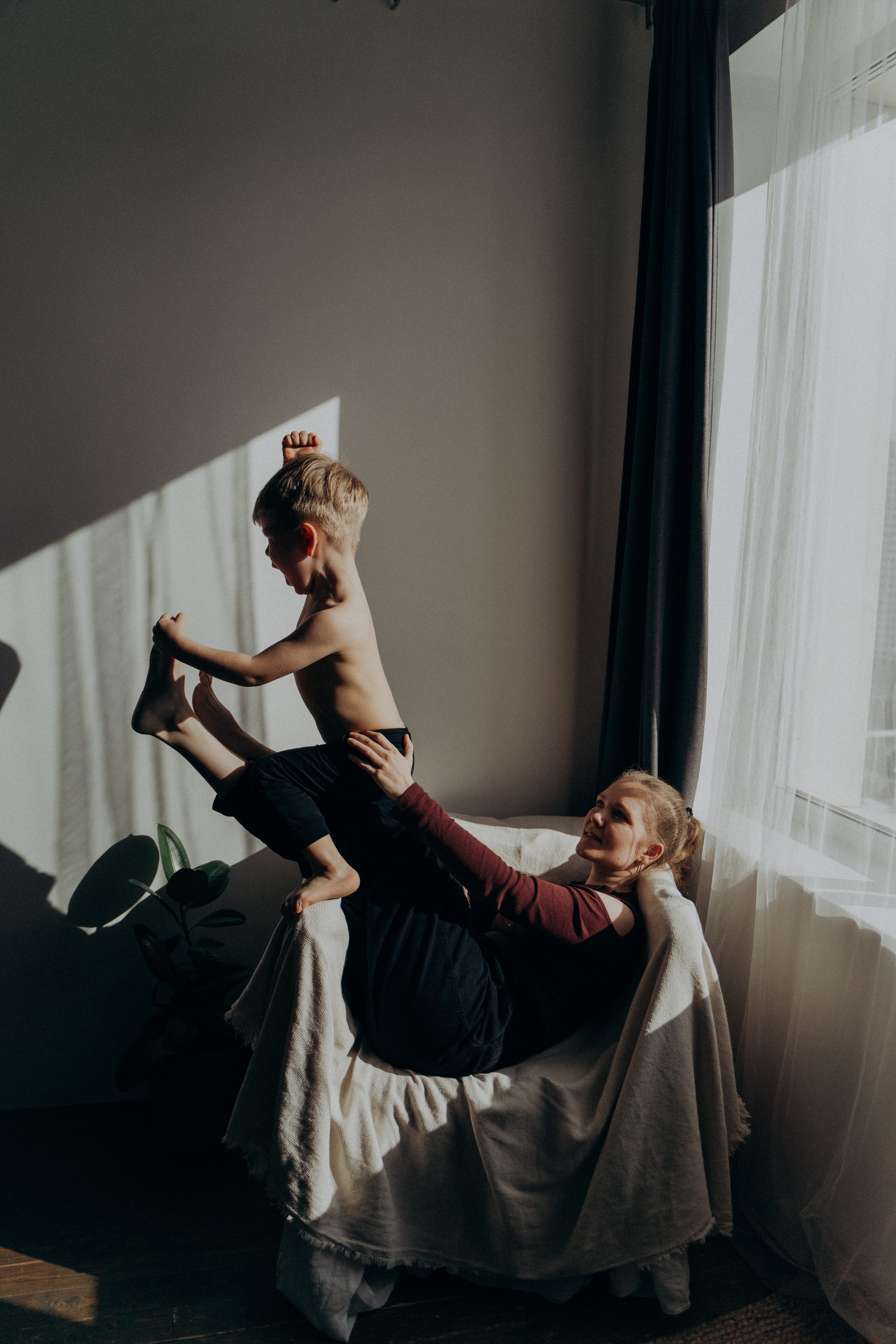 Дома. Женский и семейный лайфстайл фотограф в Уфе Лайт Альбина