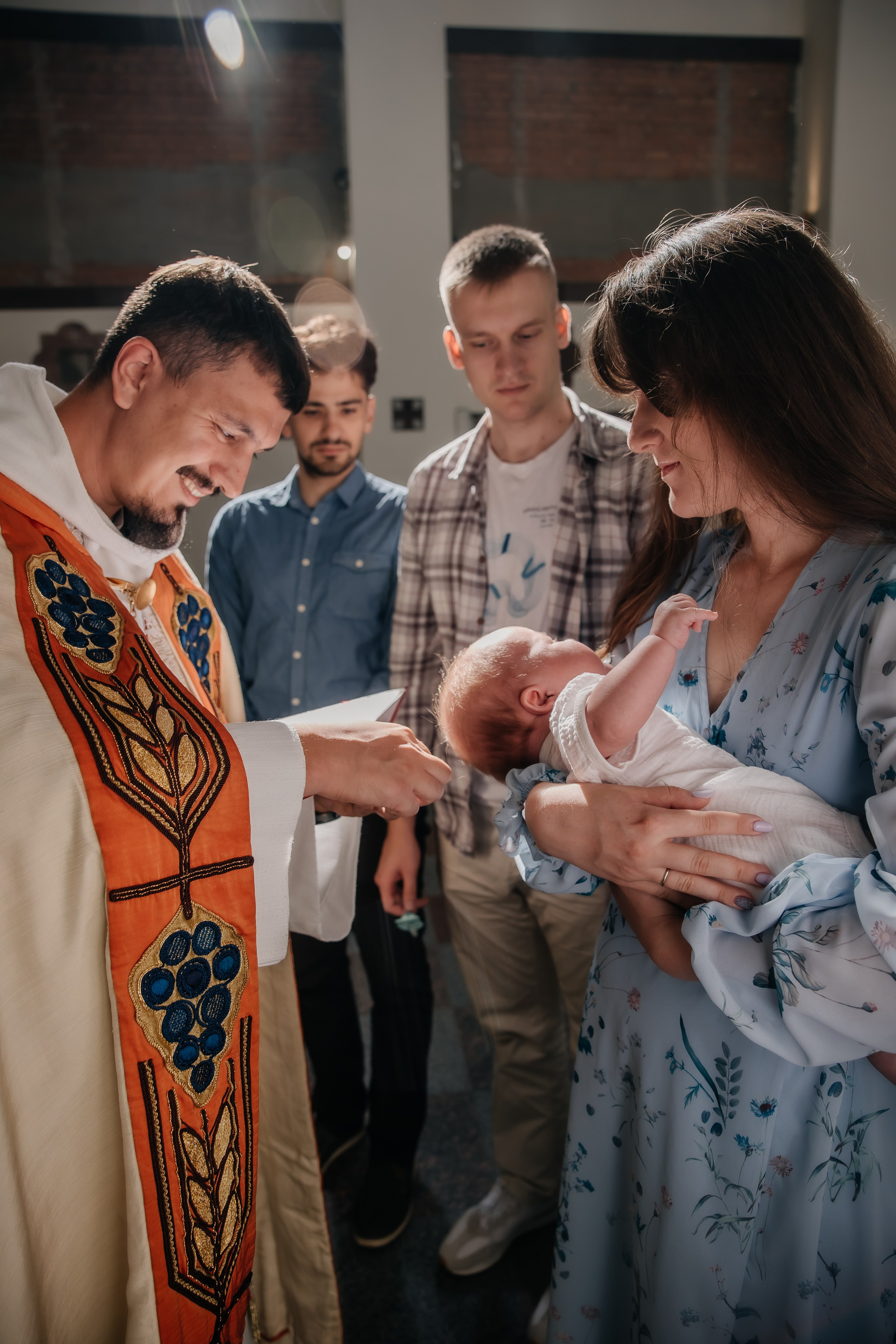 Крещение Святослава. Костёл святого Франциска. Фотограф ВИКА МЕДУЗА