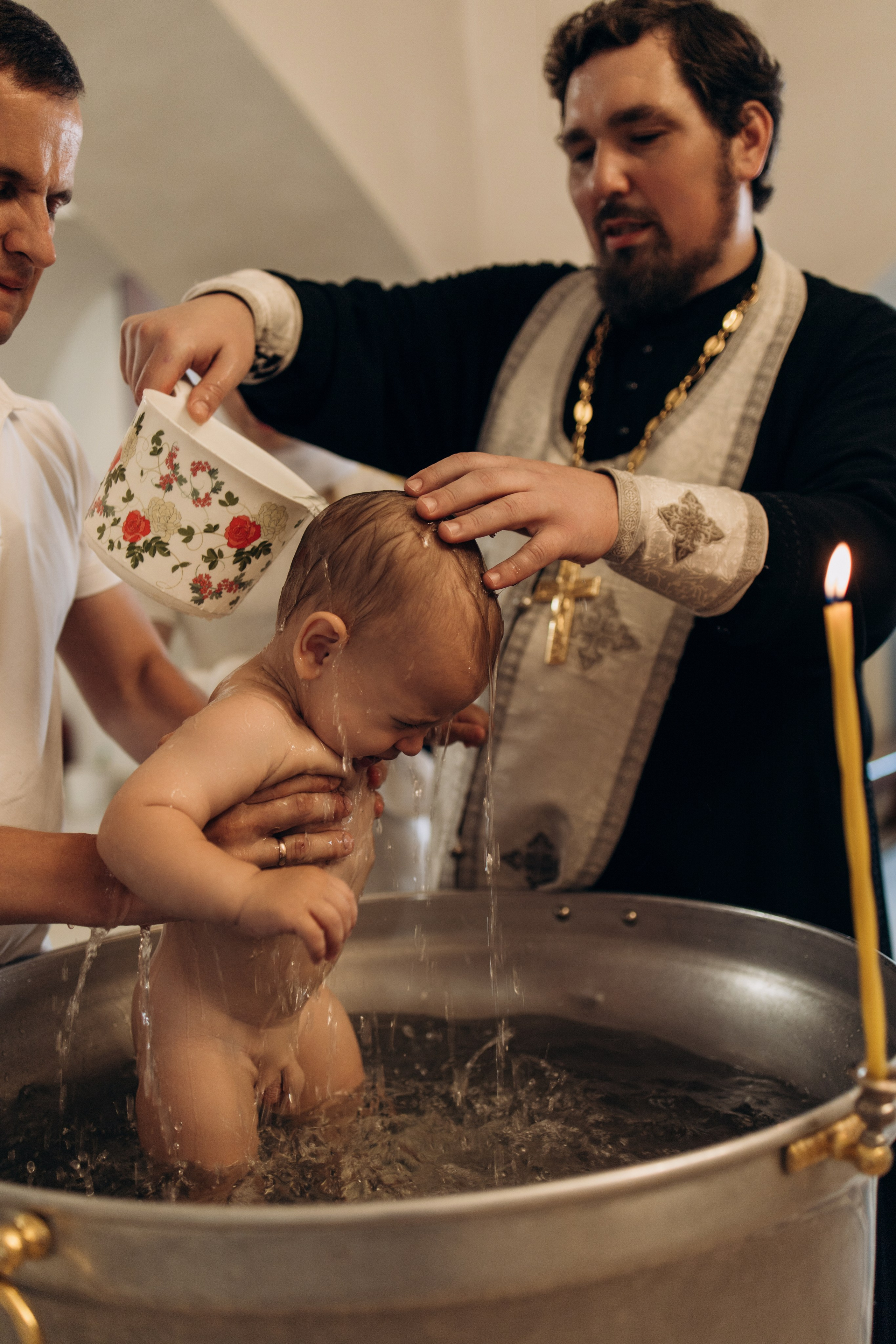 Крещение Радмира. Самый теплый фотограф в Краснодаре Рябоконь Ксения