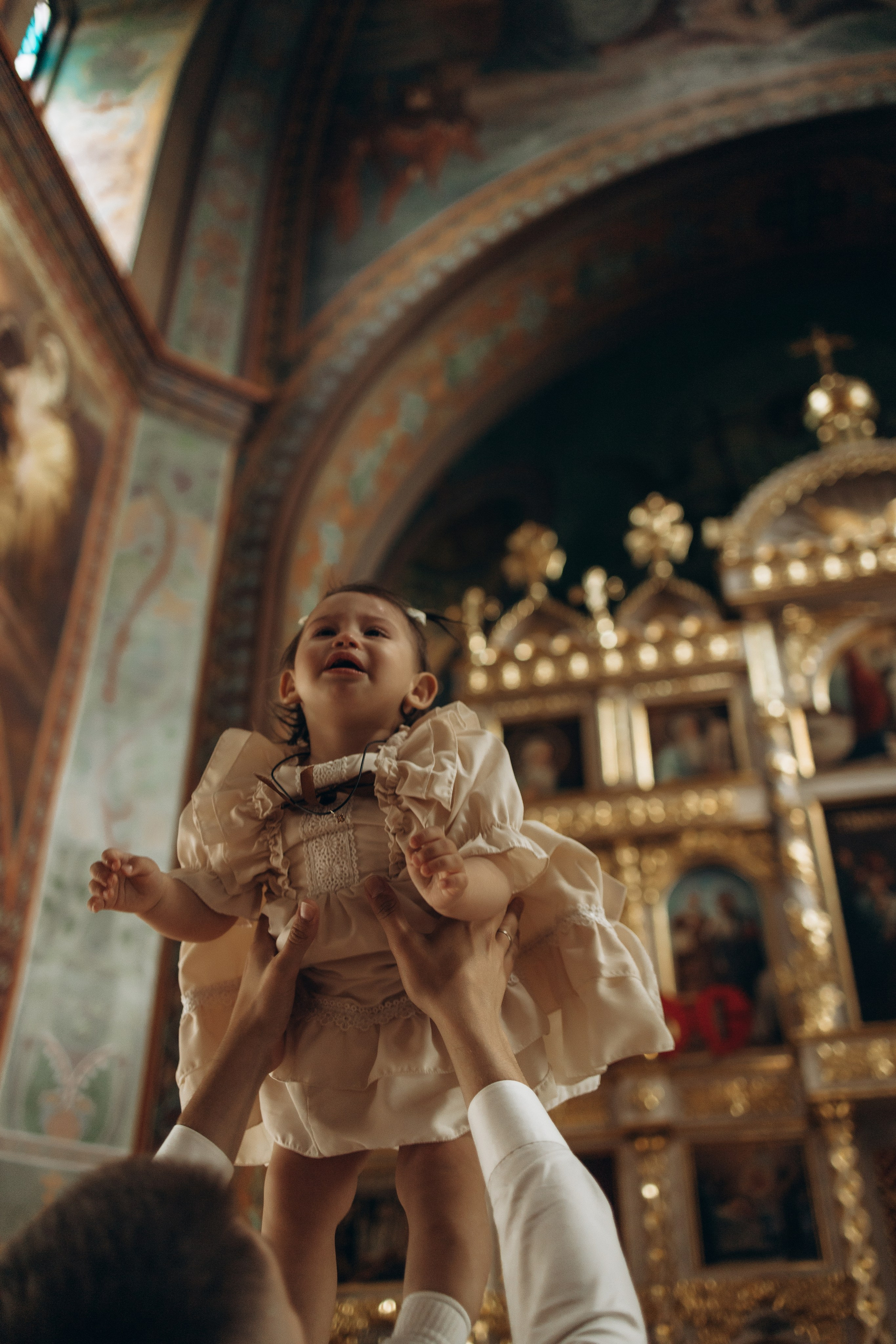 Крещение Стефании. Самый теплый фотограф в Краснодаре Рябоконь Ксения
