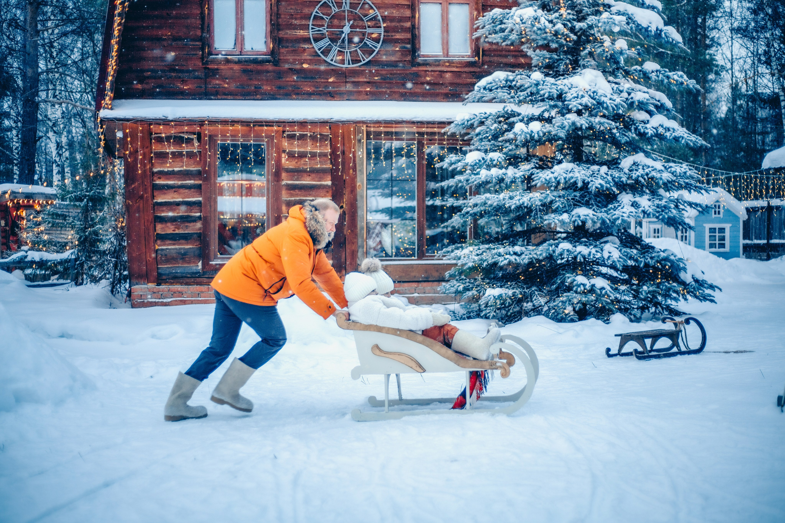 Семейная новогодняя фотосессия. Фотограф в Казани Ольга Яшина