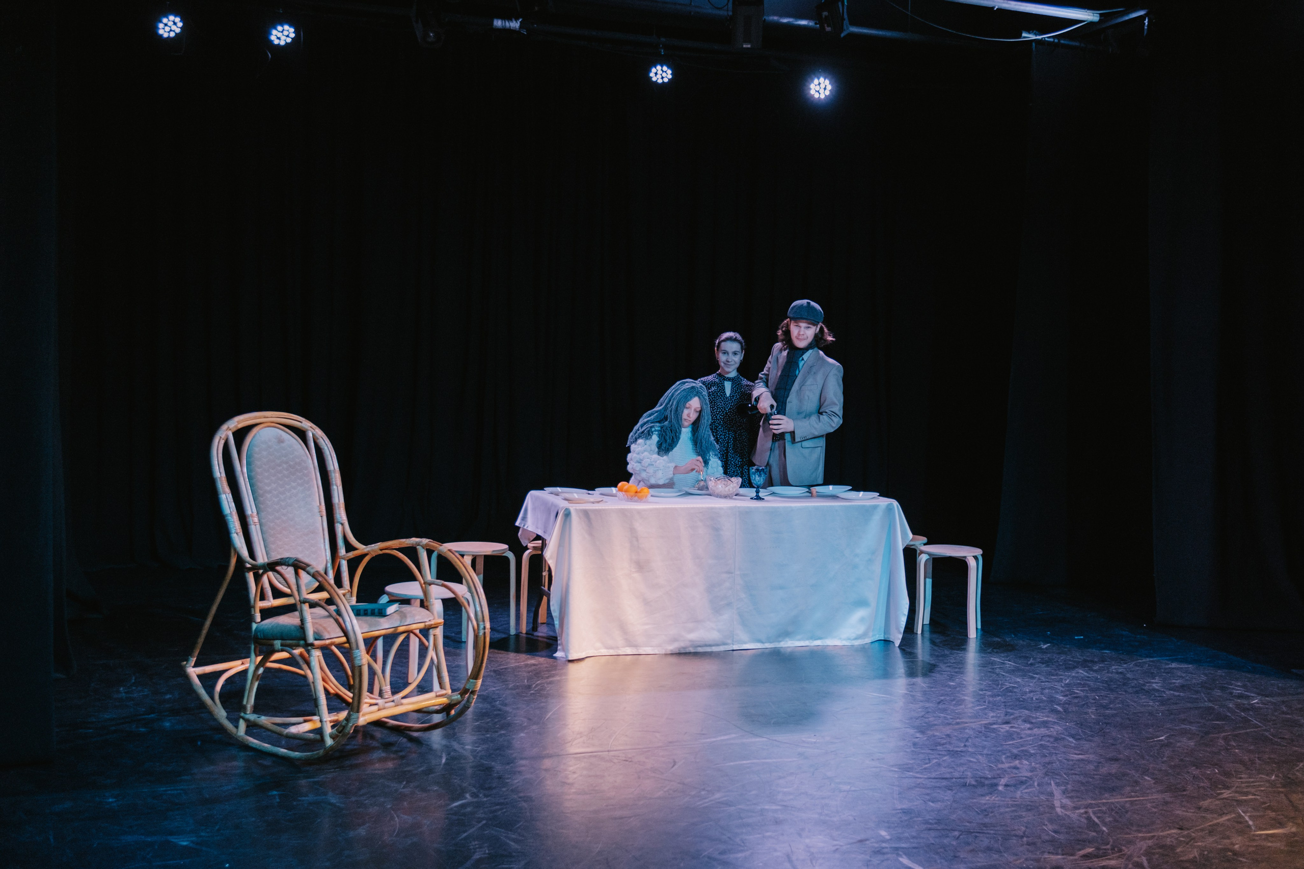 Детская театральная студия «Ирбис», спектакль. Репортажный и портретный фотограф в Москве Илья Спиридонов