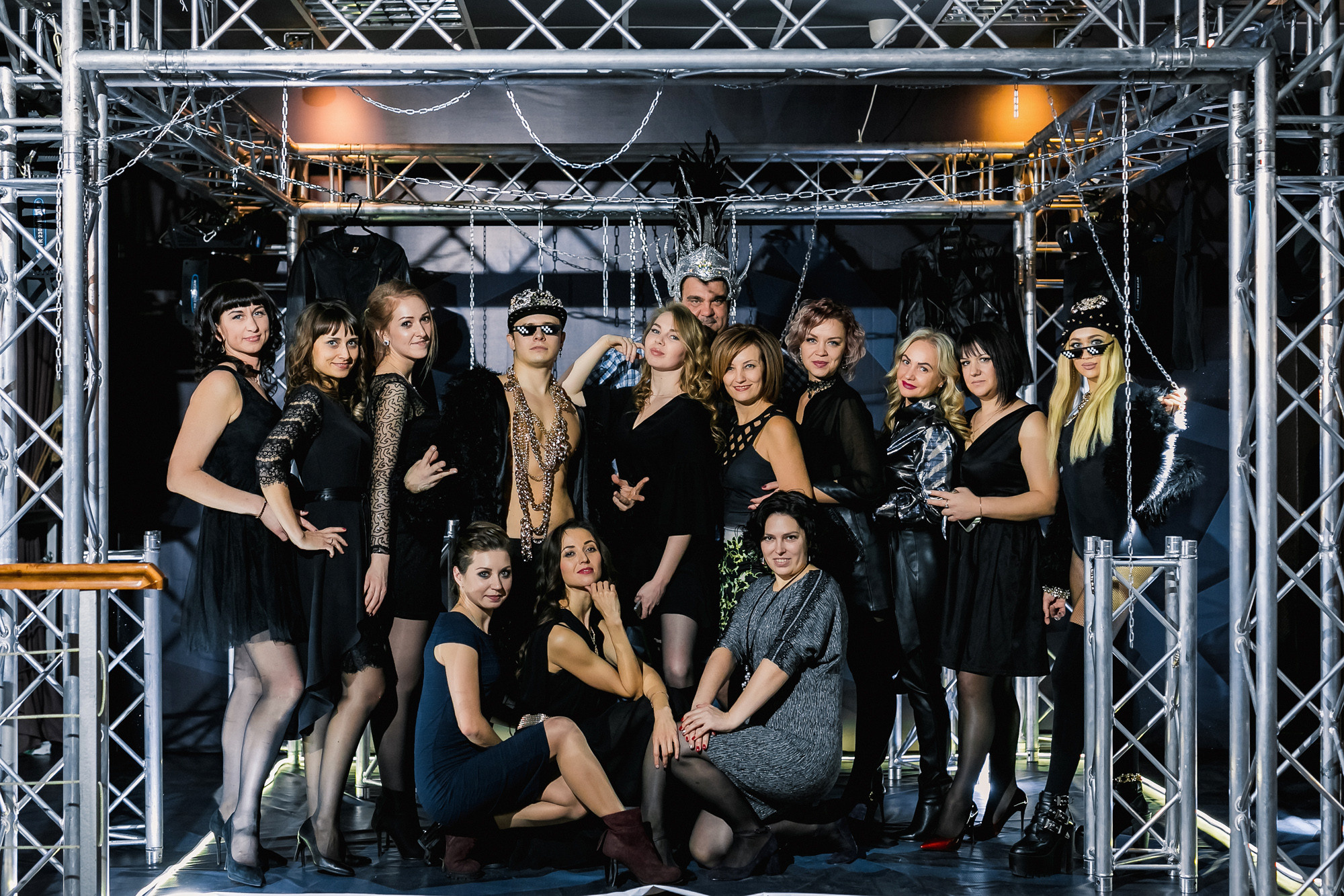 Новогодний корпоратив 300+чел СовкомБанк. Свадебный репортажный и фуд фотограф в Барнауле Гайфулин Виталий