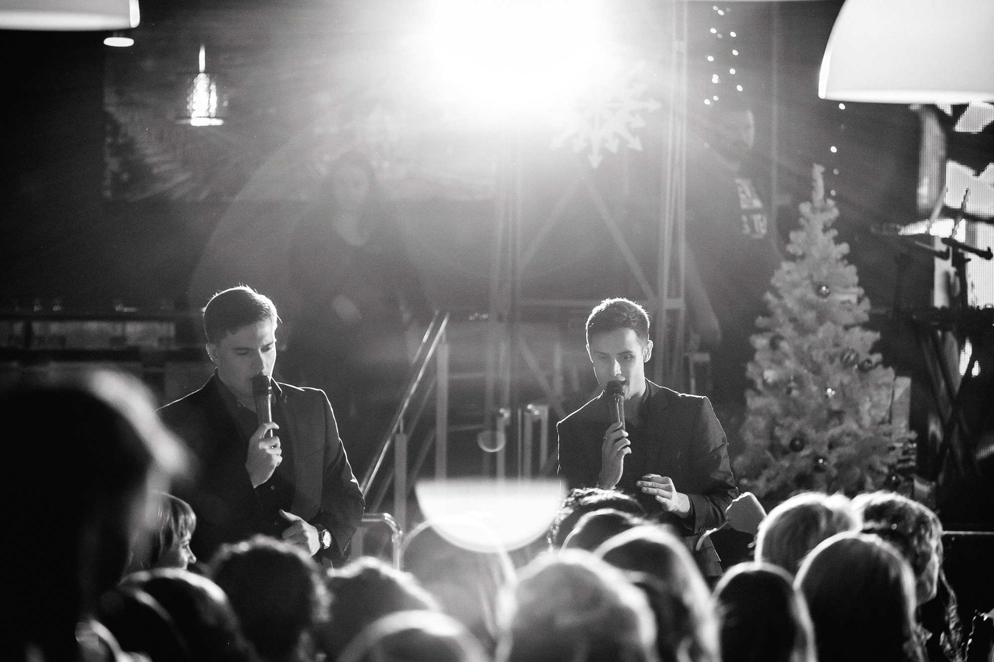 Новогодний корпоратив 300+чел СовкомБанк. Свадебный репортажный и фуд фотограф в Барнауле Гайфулин Виталий