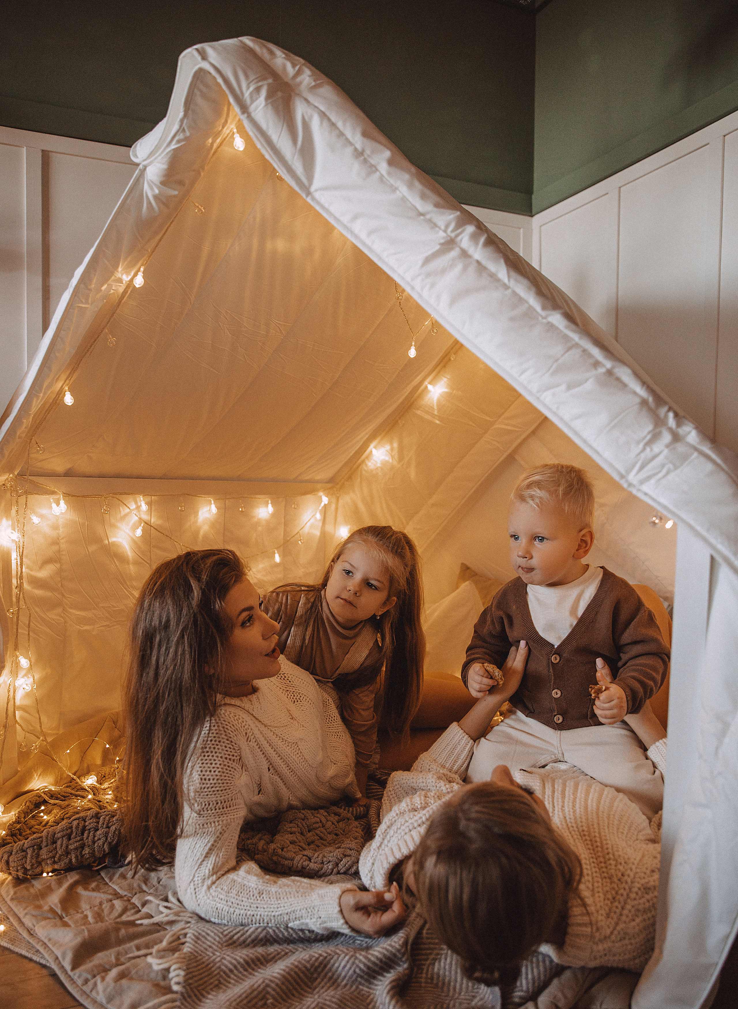 Аня & Олеся — сестры с детьми. Фотограф в Краснодаре и Краснодарском крае