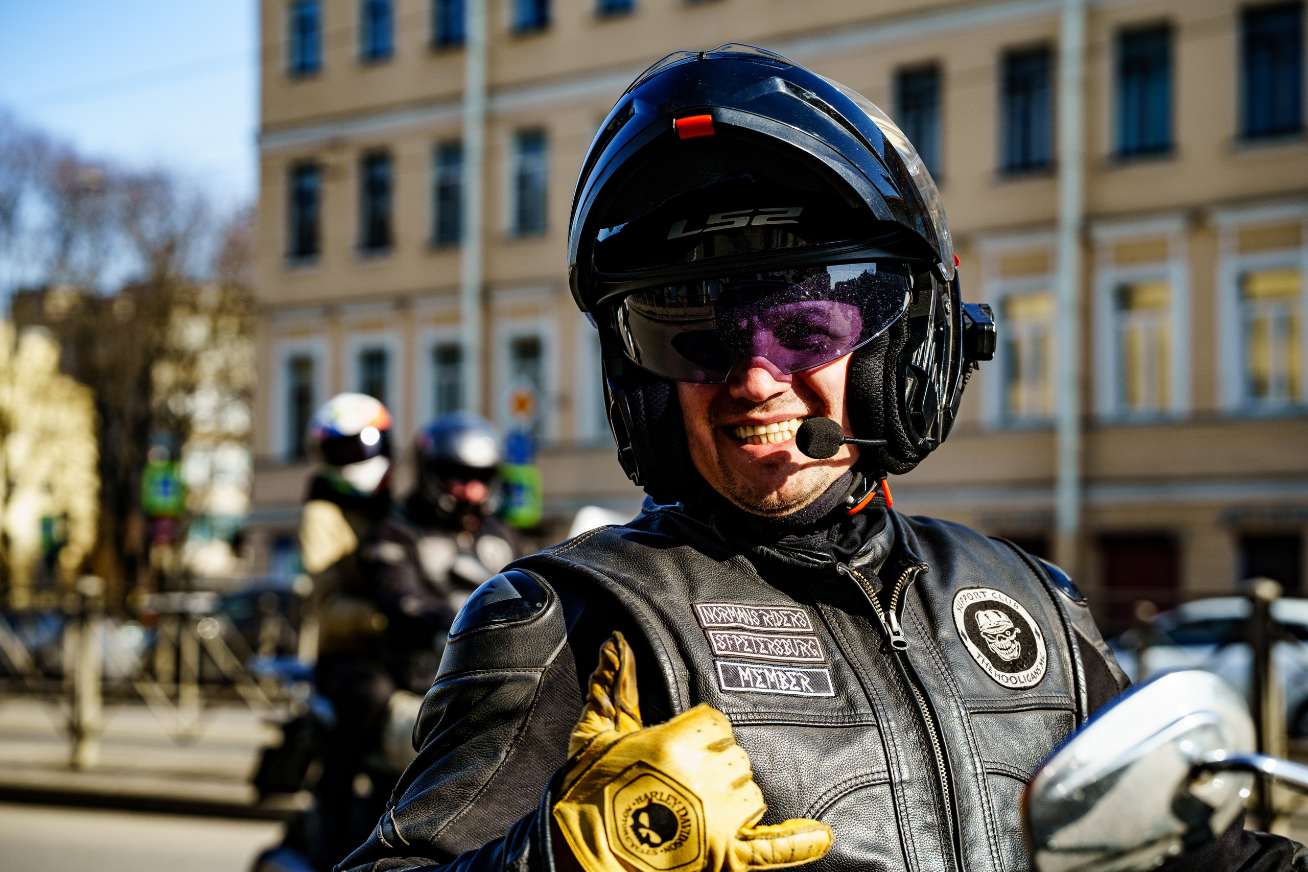 Прохват мотоклуба Norman Riders ч.1. Концертный и репортажный фотограф в Санкт-Петербурге Слава Пахомов