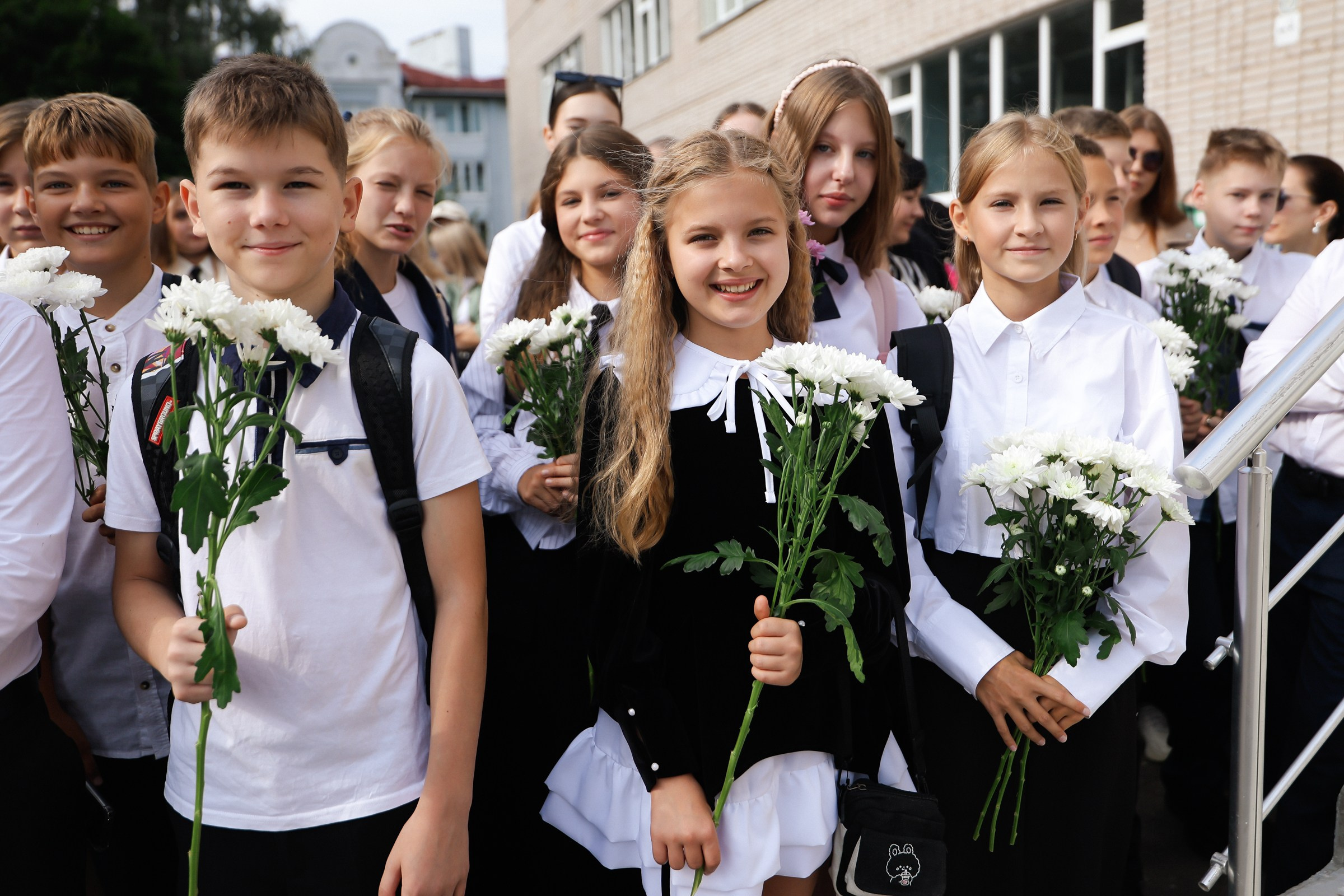 /РЕПОРТАЖ/ День знаний!. Свадебный фотограф Великий Новгород Станислав Кособудский
