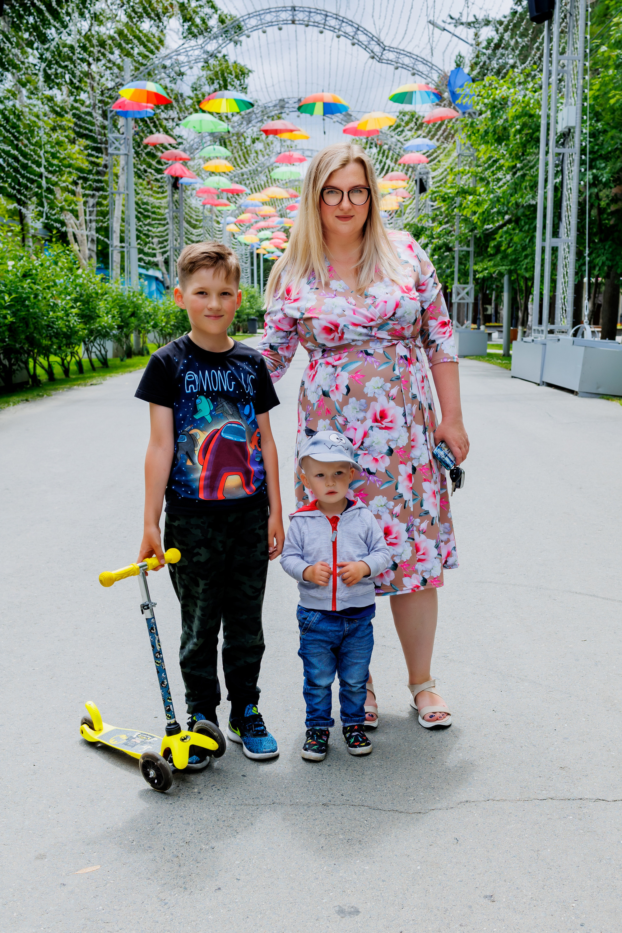 Семейная прогулка по парку. Свадебный, семейный и репортажный фотограф в Южно-Сахалинске Артур Петросян